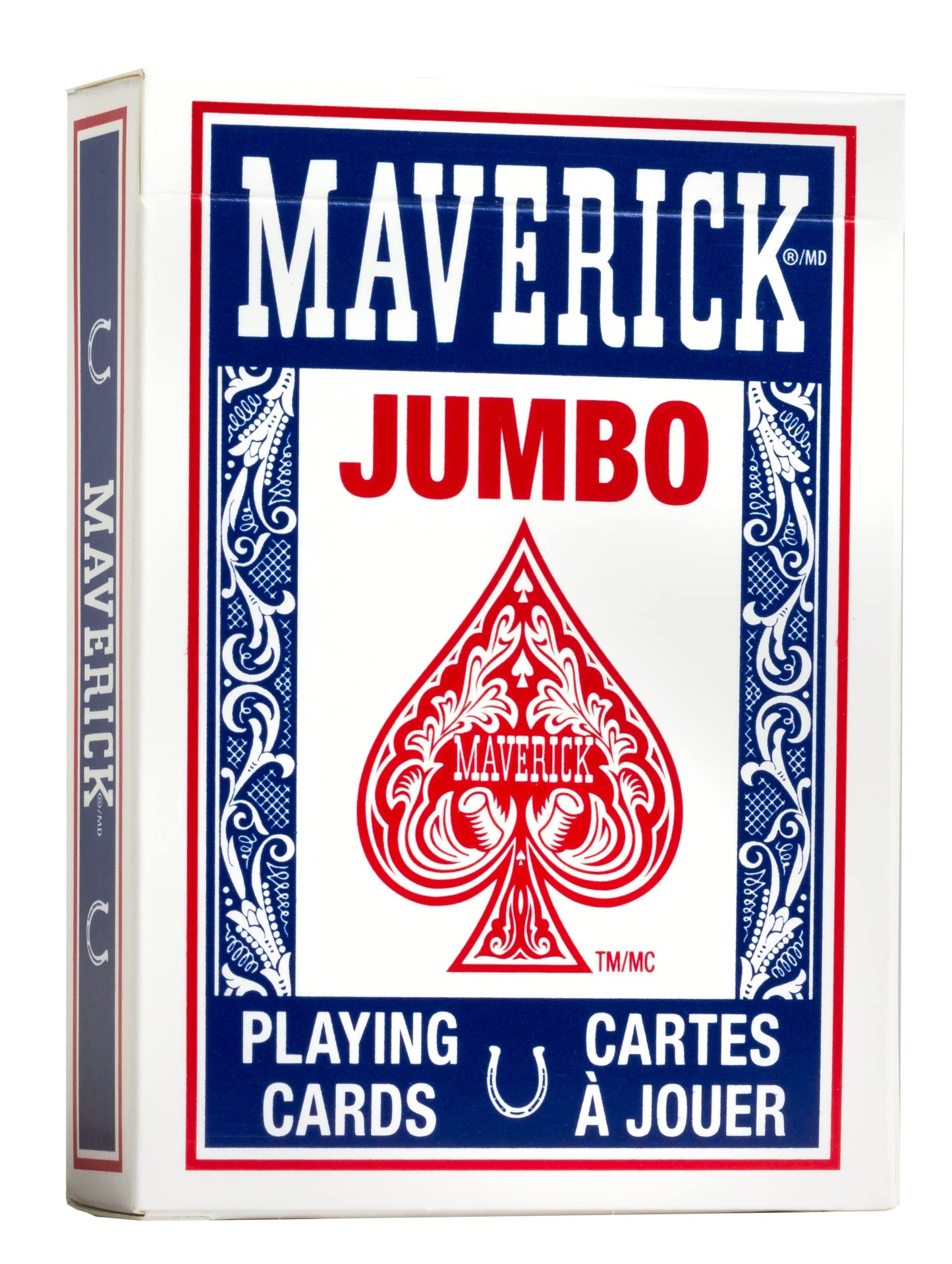 Maverick Jumbo 12 Pack Playing Cards , Blue