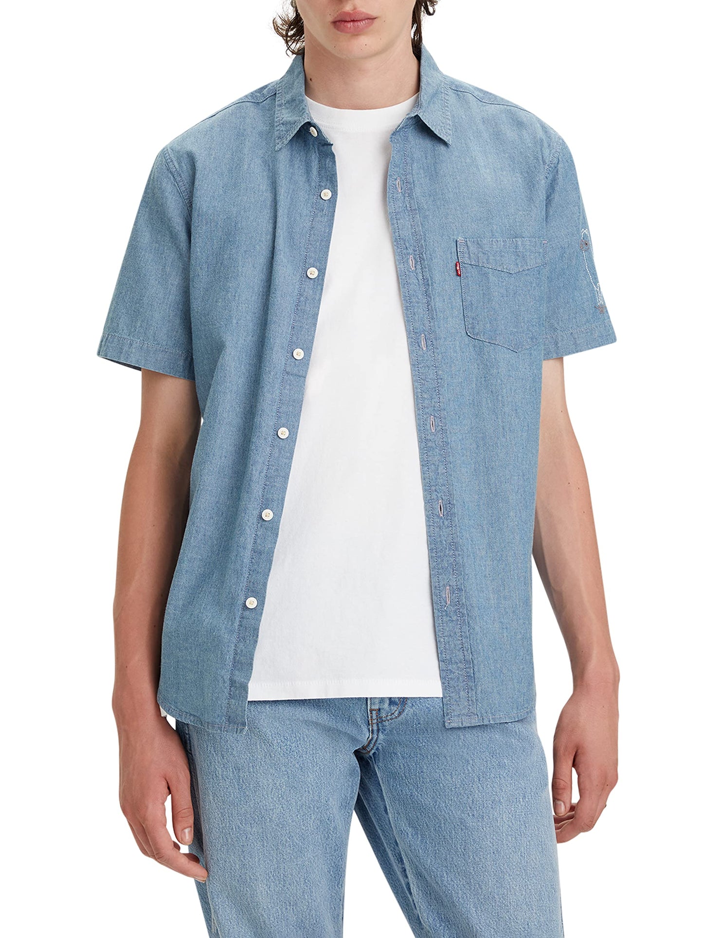 Levi's Men's Classic 1 Pocket Short Sleeve Button Up Shirt