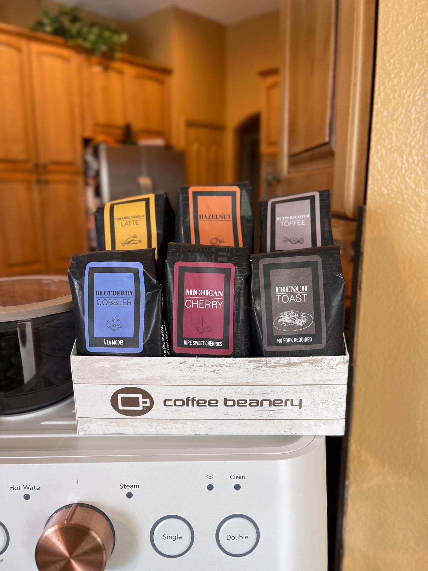 Indulgent Coffee Selection Gift Box | 100% Specialty Arabica Coffee | 12 Sample Bags of Medium Roast Ground Coffee