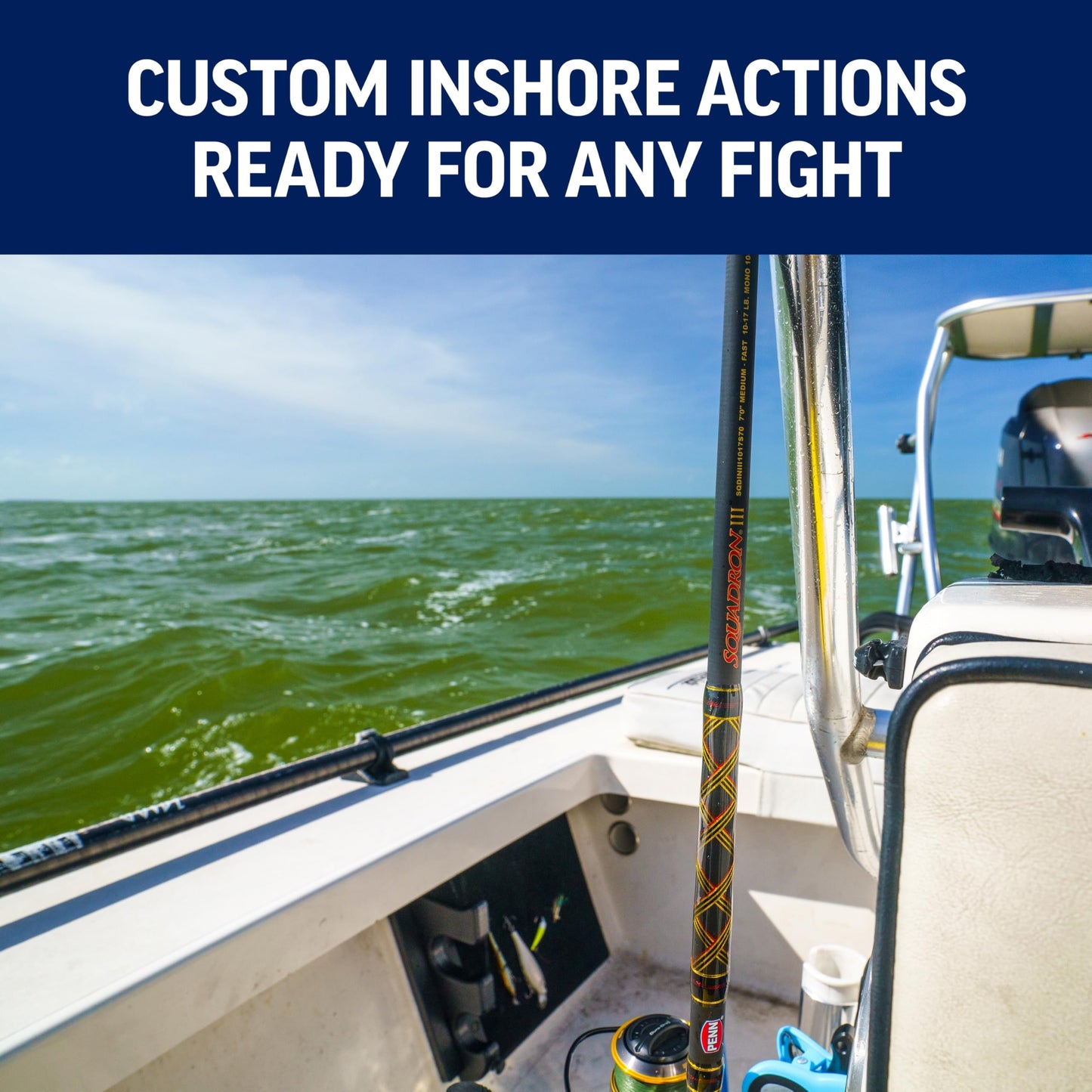 PENN Squadron III Inshore Spinning Fishing Rod