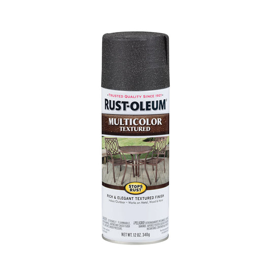 Rust-Oleum 223524-6PK Stops Rust Multi-Color Textured Spray Paint, 12 oz, Desert Bisque, 6 Pack, Beige