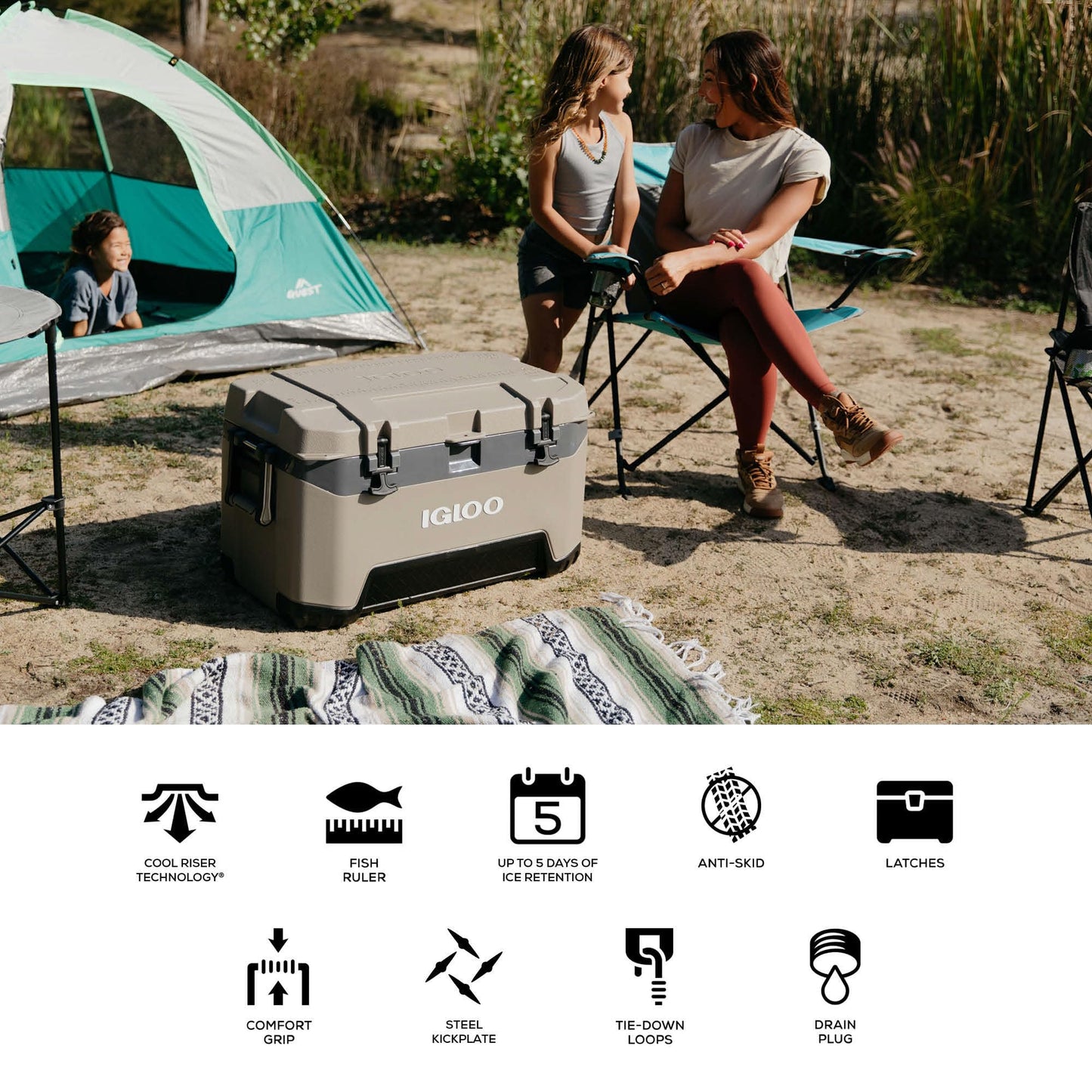 Igloo BMX Hard Coolers (25-72QT)