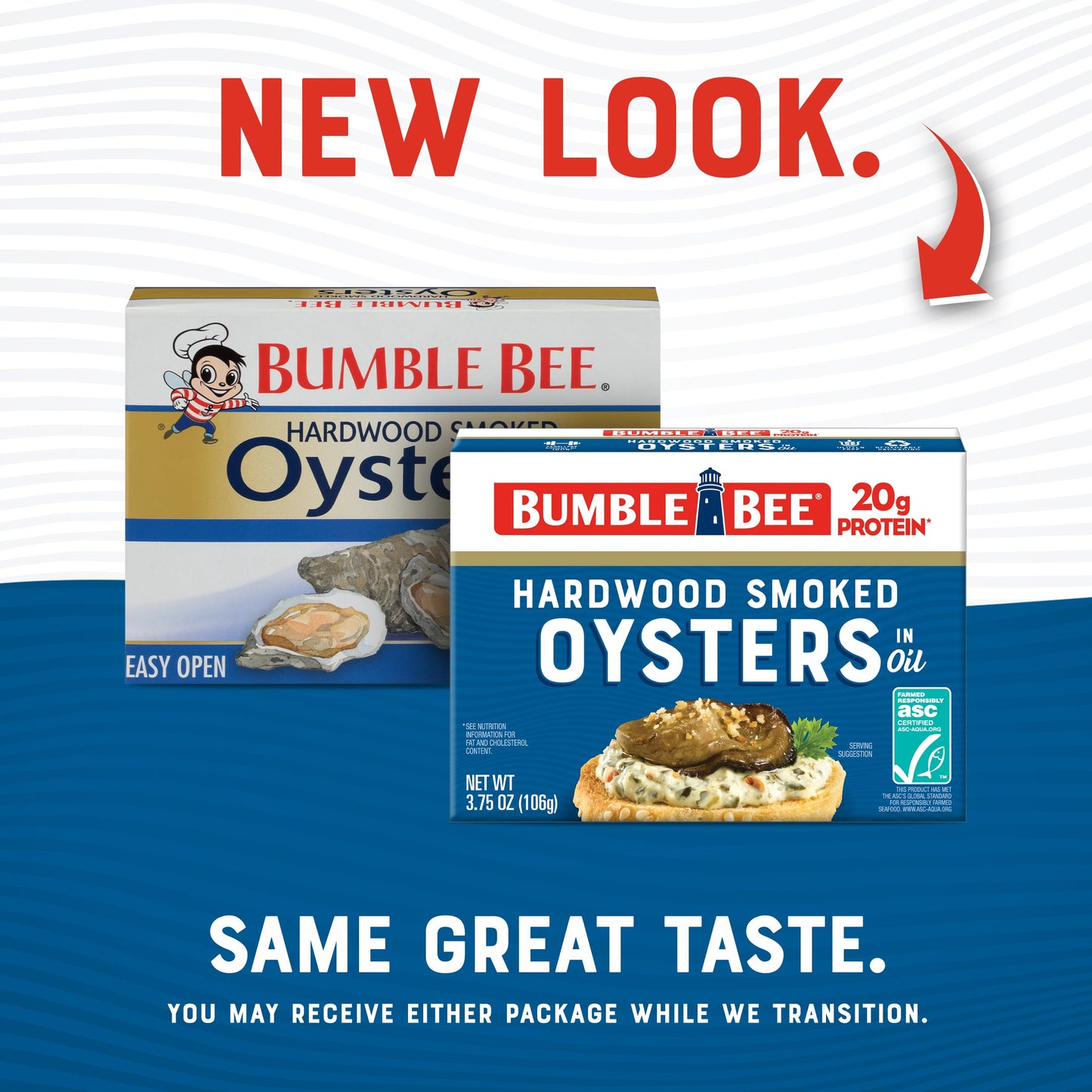 Bumble Bee Hot & Spicy Hardwood Smoked Oysters, 3.75 oz Tin (Pack of 12) - 20g Protein per Serving, Gluten Free, Keto