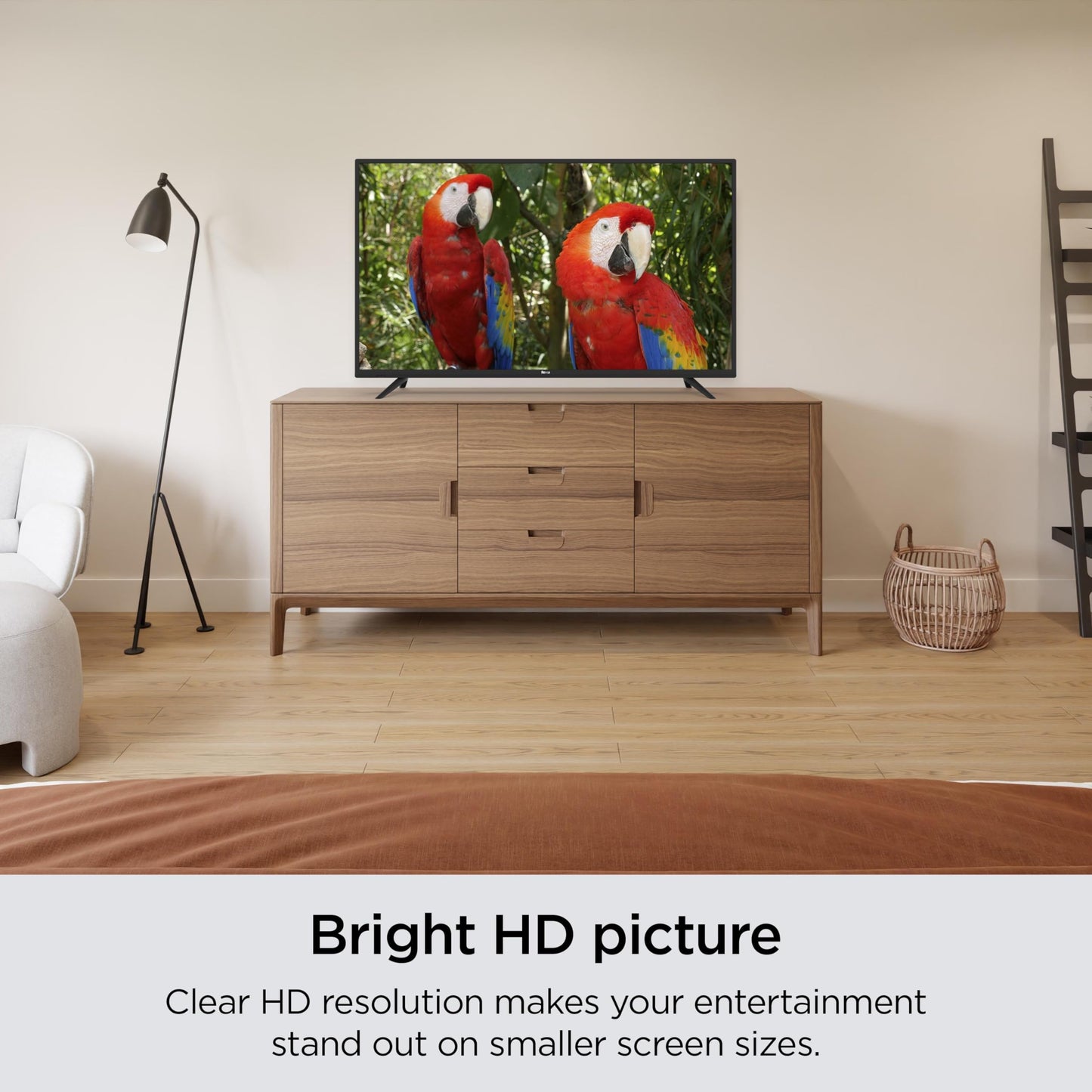 Roku Smart TV – 32-Inch Select Series 720p HD RokuTV with Roku Voice Remote, Bright Picture, Customizable Home Screen – Live Local News, Sports, Gaming