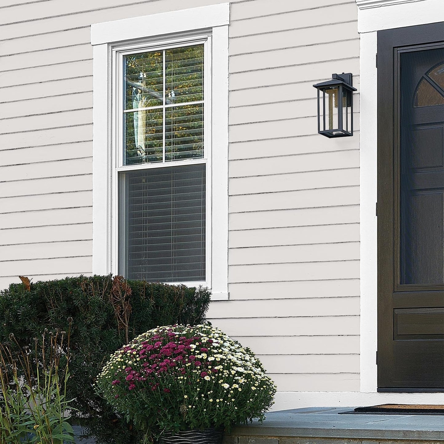 Glidden Exterior Paint + Primer: Black/Black Magic, One Coat, Satin, 1-Gallon