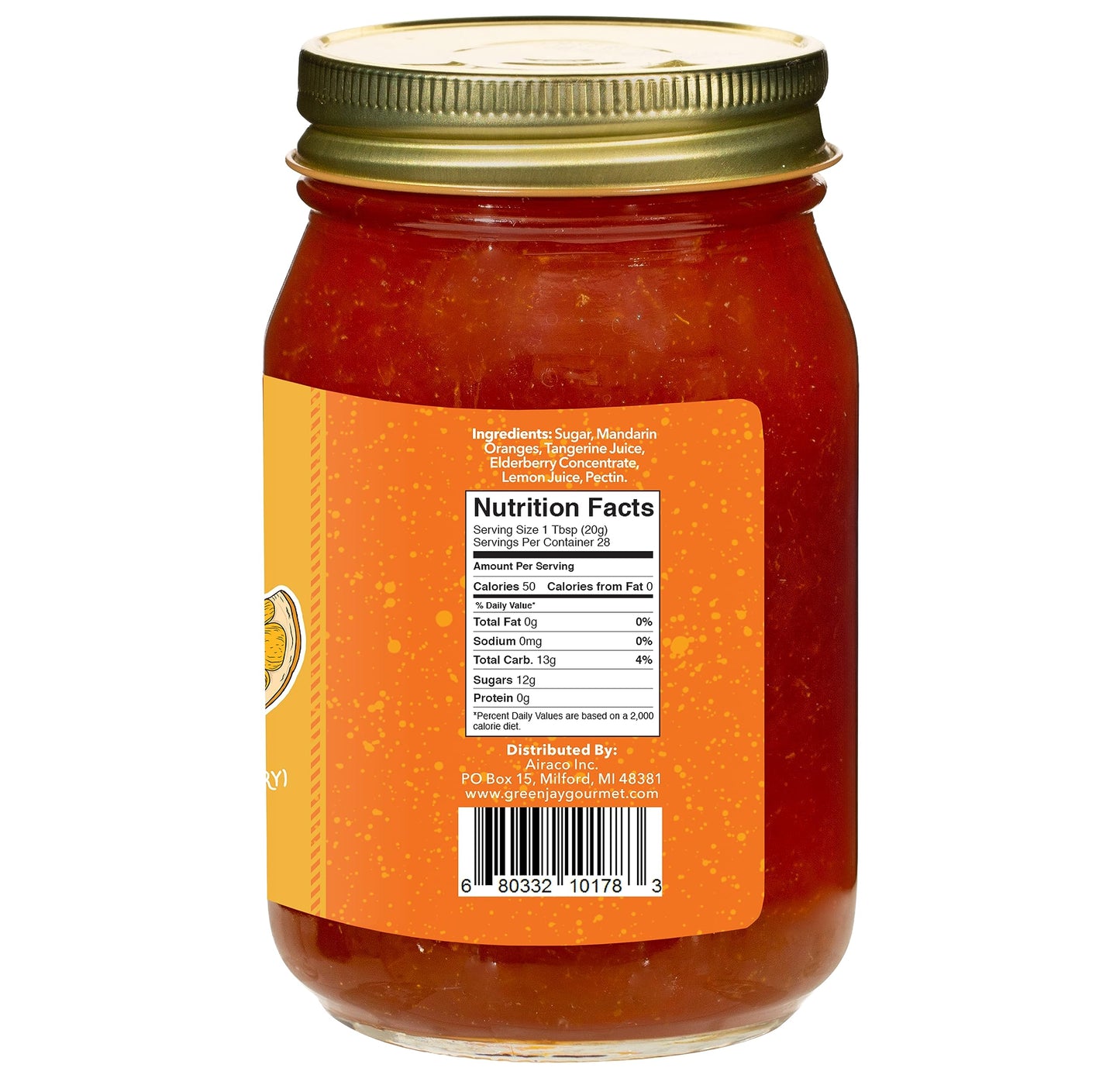 Green Jay Gourmet Spicy Jam Variety Pack - All-Natural Raspberry Jalapeno Jam, Strawberry Jalapeno Jam, Blackberry Jalapeno Jam - Vegan, Gluten-free Jam - No Preservatives - USA Made - 3 x 20 Ounces