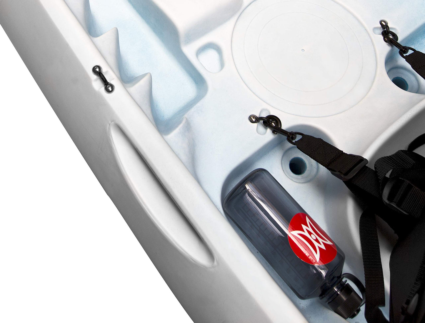 Perception Rambler | Sit on Top Tandem Kayak | Recreational Kayak for Two | Storage with Tie Downs