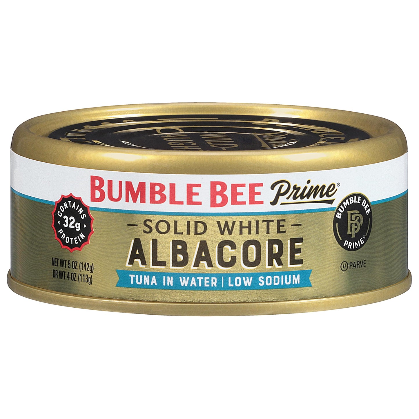 Bumble Bee Prime Atlantic Salmon, 5 oz Can - Premium Salmon - 24g Protein per Serving - Gluten Free & Kosher