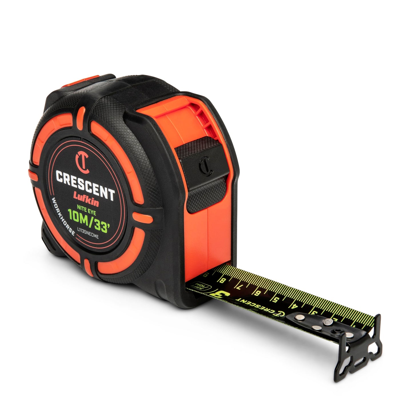 Crescent Lufkin 25 Ft. WORKHORSE NITE EYE Tape Measure | L1125NE