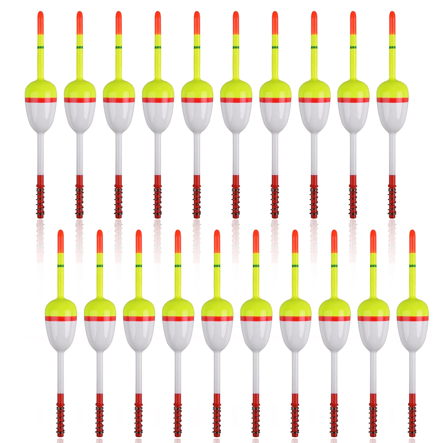 Fishing Floats and Bobbers Slip Bobbers for Fishing Spring Oval Stick Floats Slip Bobbers for Crappie Catfish Trout Fishing