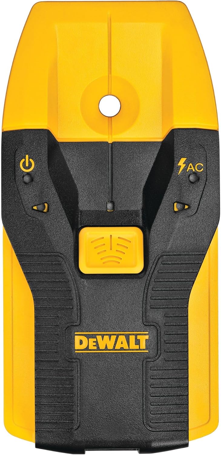 DEWALT Stud Finder, 3/4”, Locate Framing Studs Efficiently with LED Arrows, Ideal for Wood and Metal, AAA Batteries Included (DW0100)