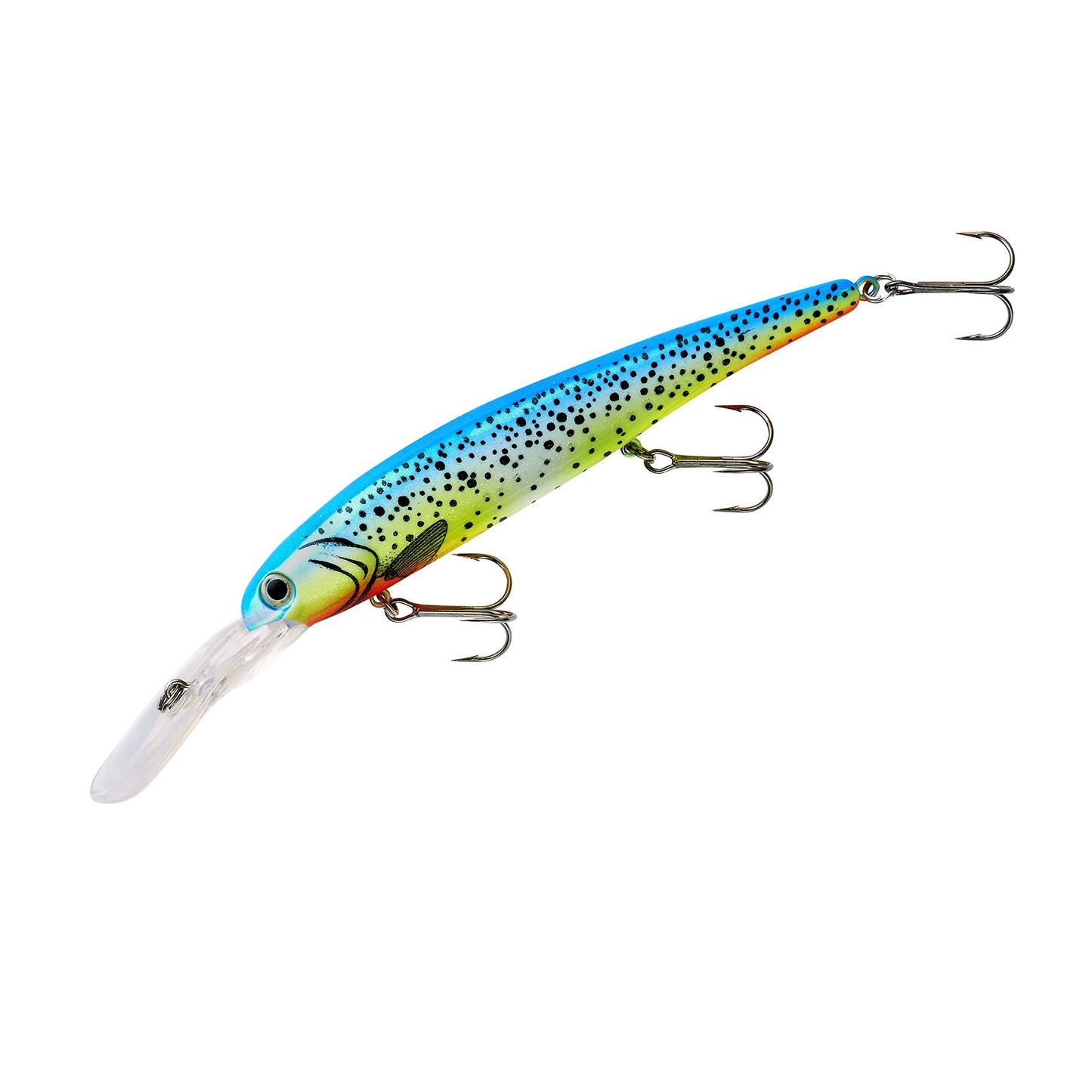 Bandit Lures 4 3/4-Inch Slender Minnow Jerkbait Trolls Up to 27 Feet Deep, Universal Color Patterns, 1 Piece