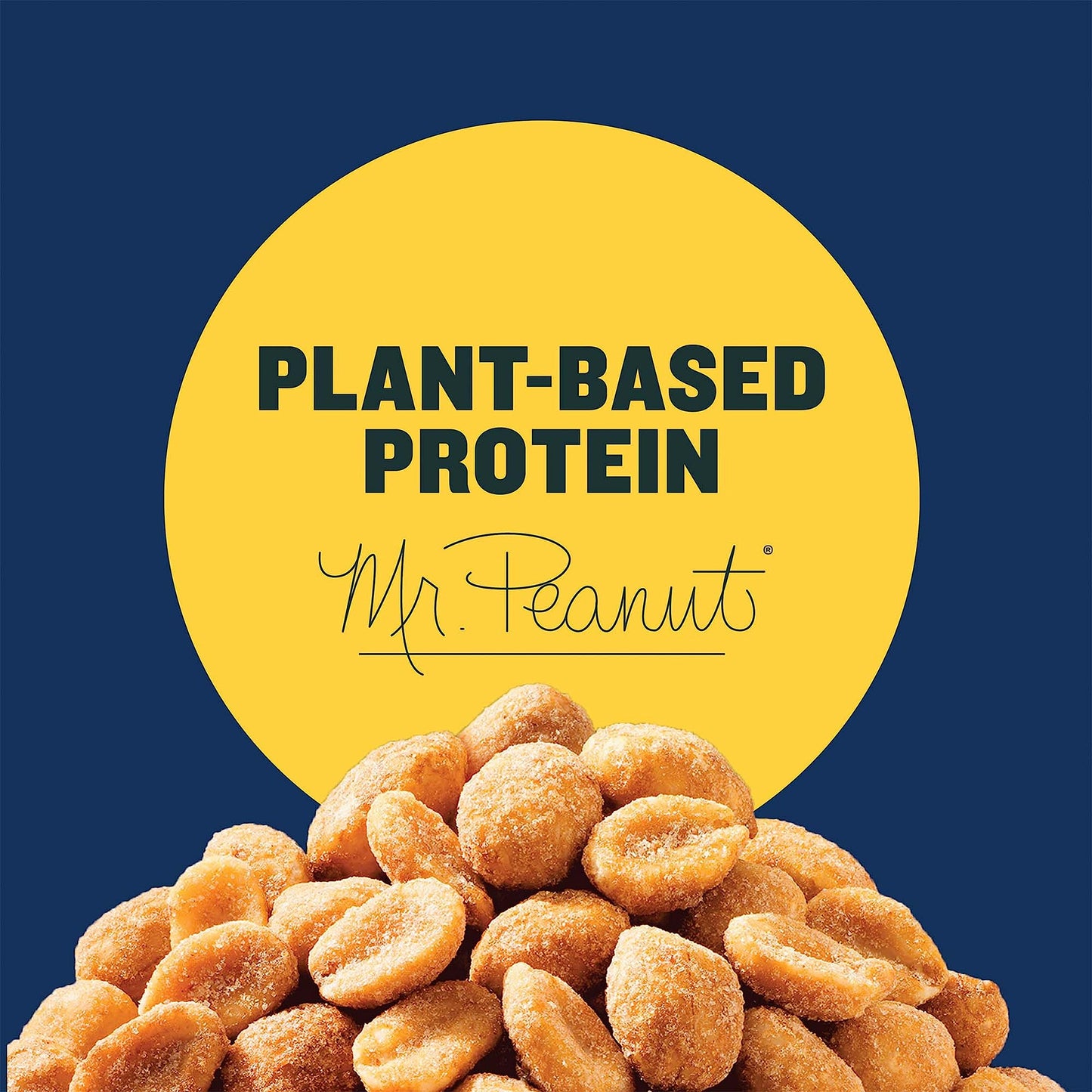 PLANTERS Peanuts, Lightly Salted Peanuts, Dry Roasted, Snacks for Adults, (6 ct Pack, 2.2 lb Containers)