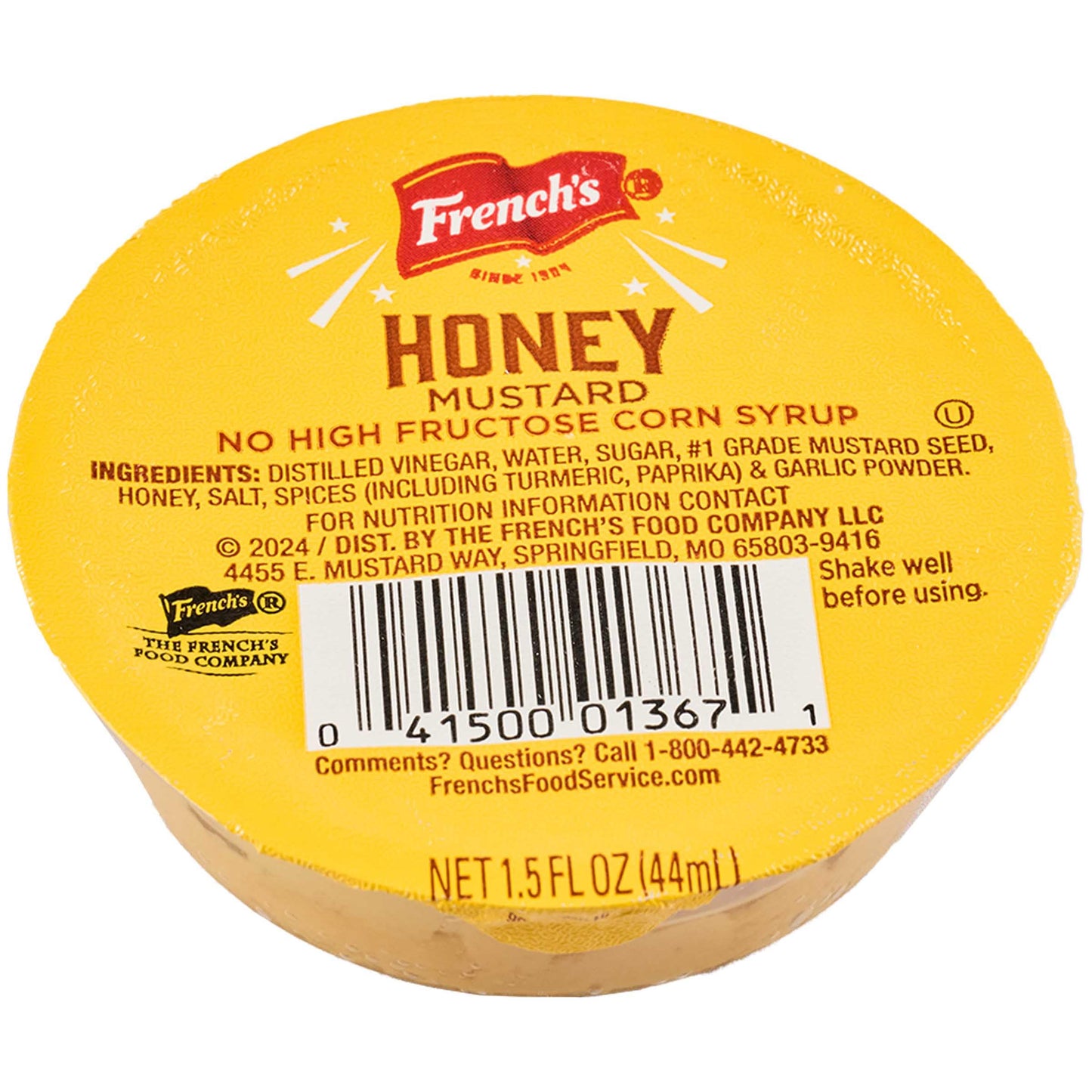 French's Honey Mustard, 105 oz - One 105 Ounce Container of Honey Mustard Dipping Sauce, Best for Use on Sandwiches, Burgers, Sides and More