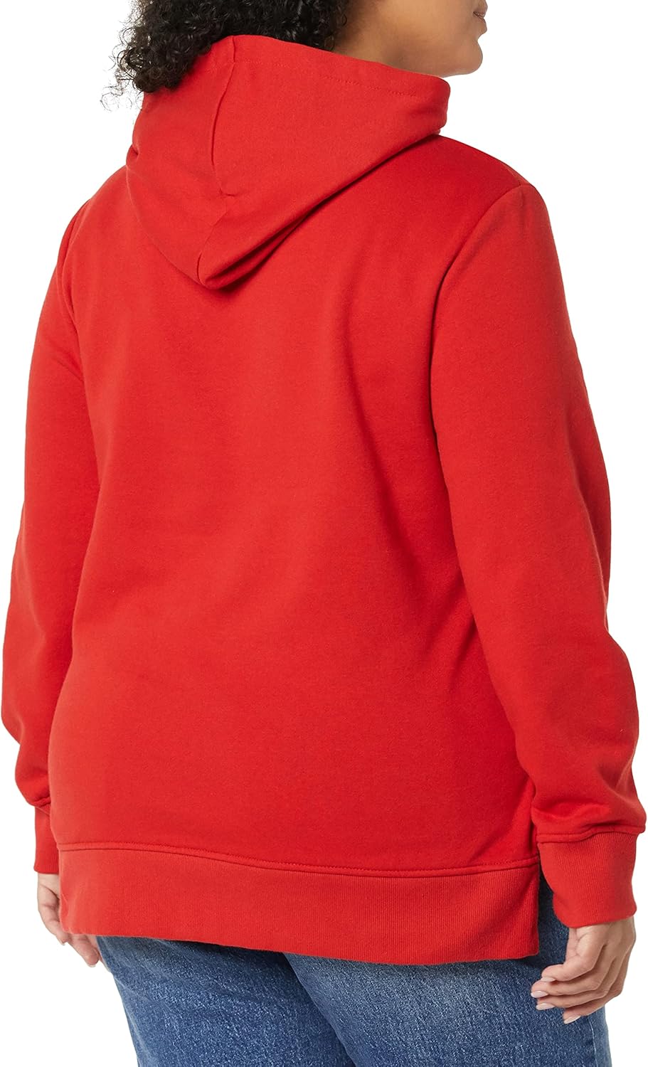 Amazon Essentials womens Fleece Hooded Tunic Sweatshirt