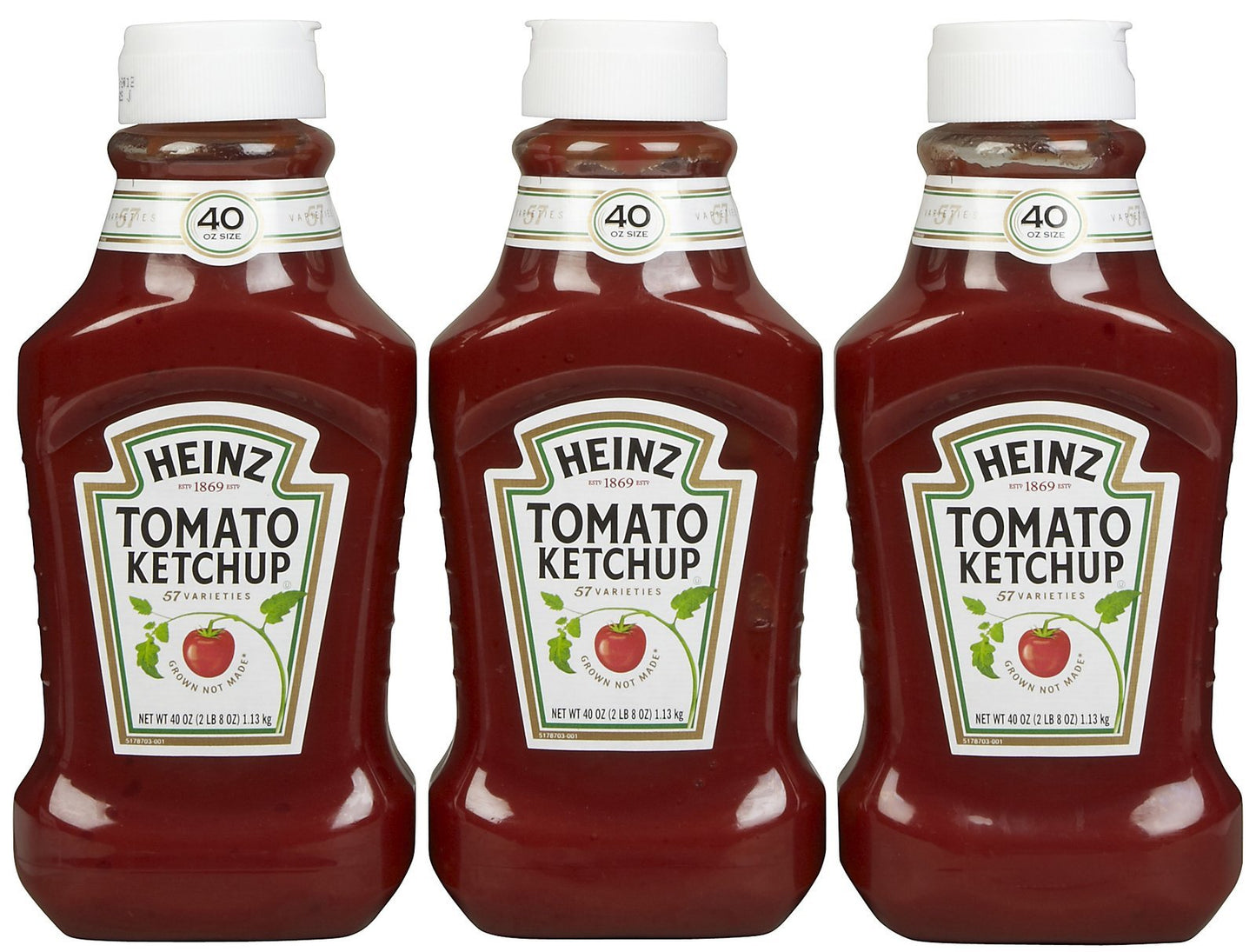 Heinz Ketchup Forever Full Inverted Bottle (20 oz, Pack of 12)