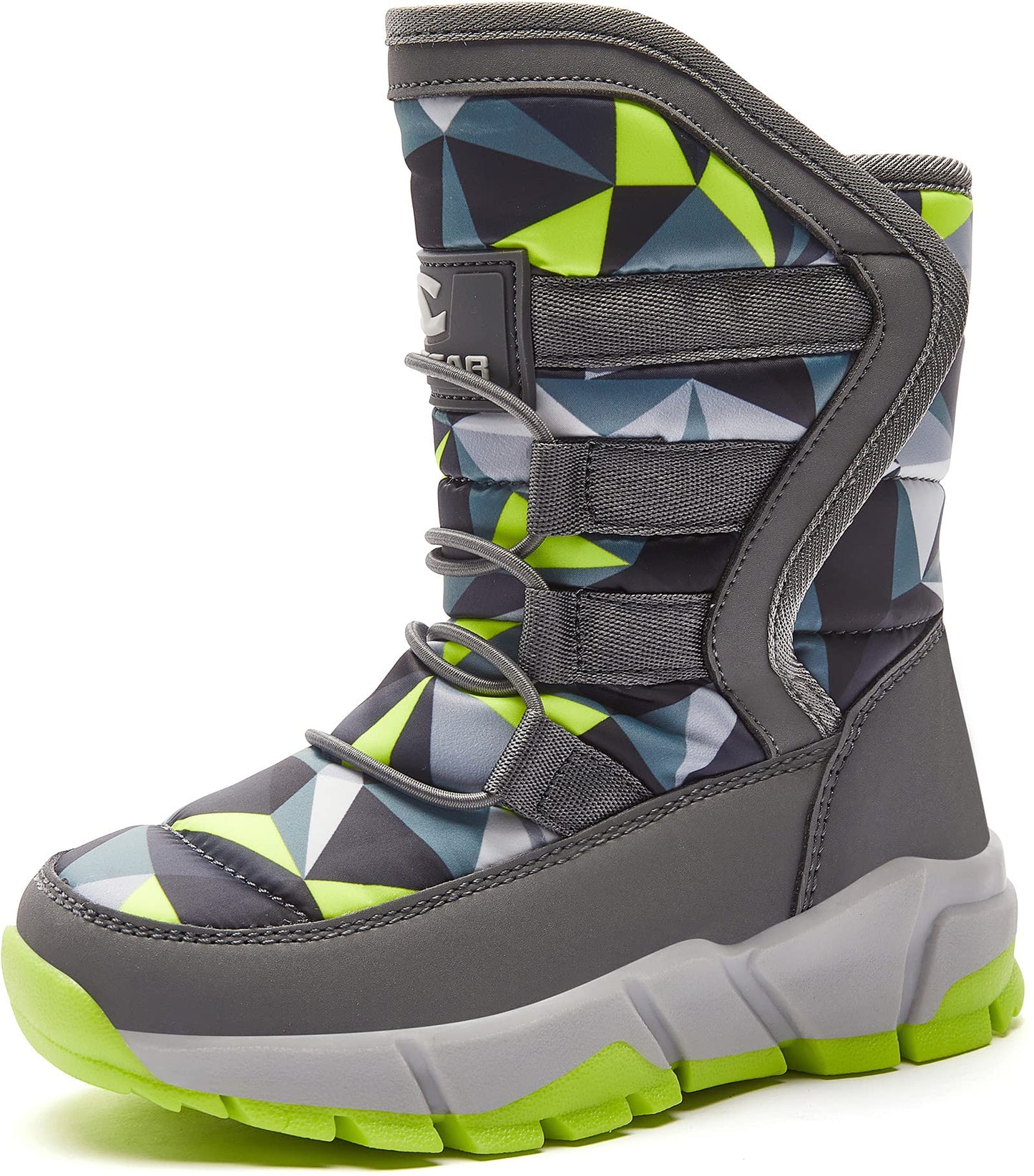 GUBARUN Boys Snow Boots Winter Waterproof Slip Resistant Cold Weather Shoes (Toddler/Little Kid/Big Kid)