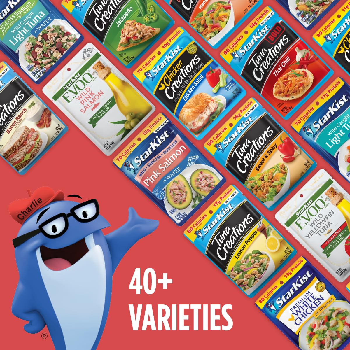 StarKist Chicken Creations, Chicken Salad, 2.6 oz Pouch (Pack of 12)