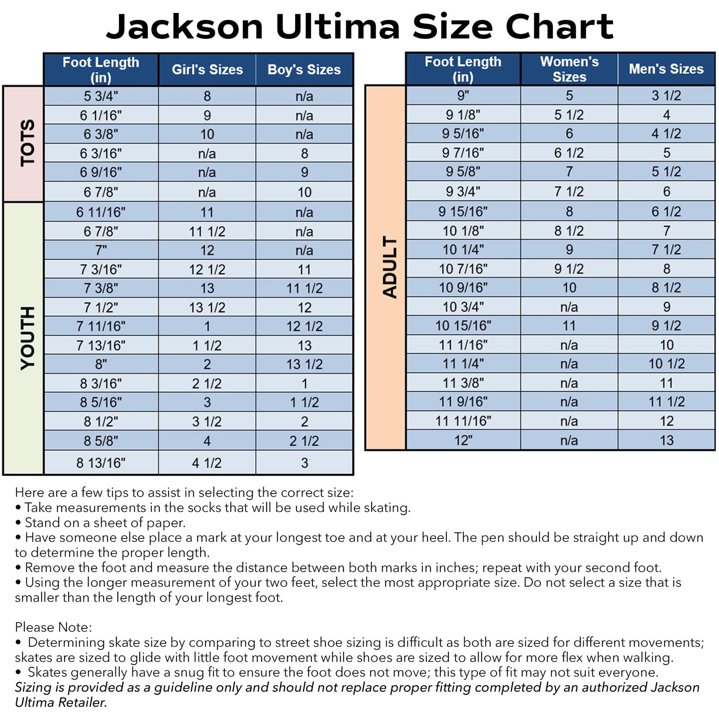 Jackson Ultima Softec Sport Women's Recreational Hockey Skate - Womens Size 10