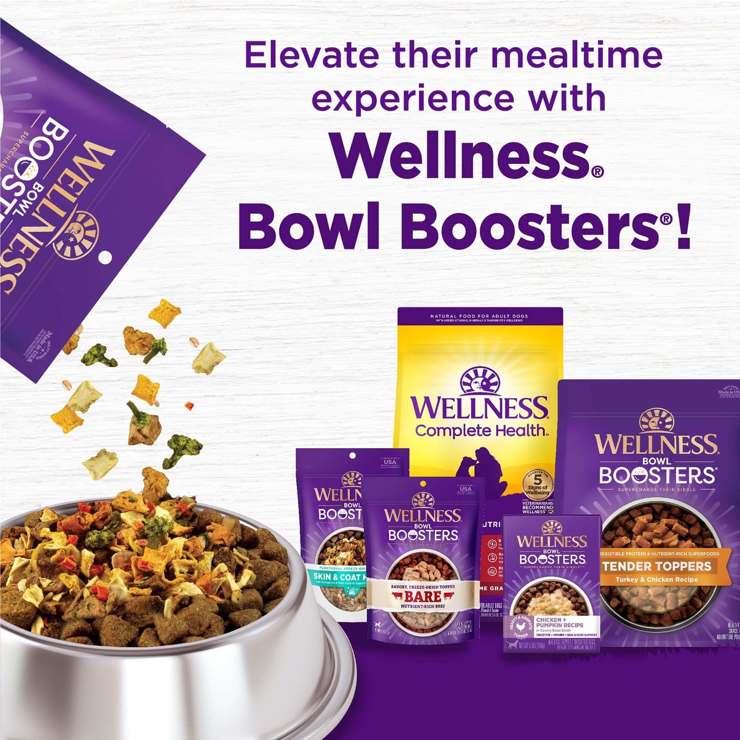 Wellness Complete Health Dry Dog Food, Wholesome Grains, Natural, Lamb & Barley Recipe, (30-Pound Bag)