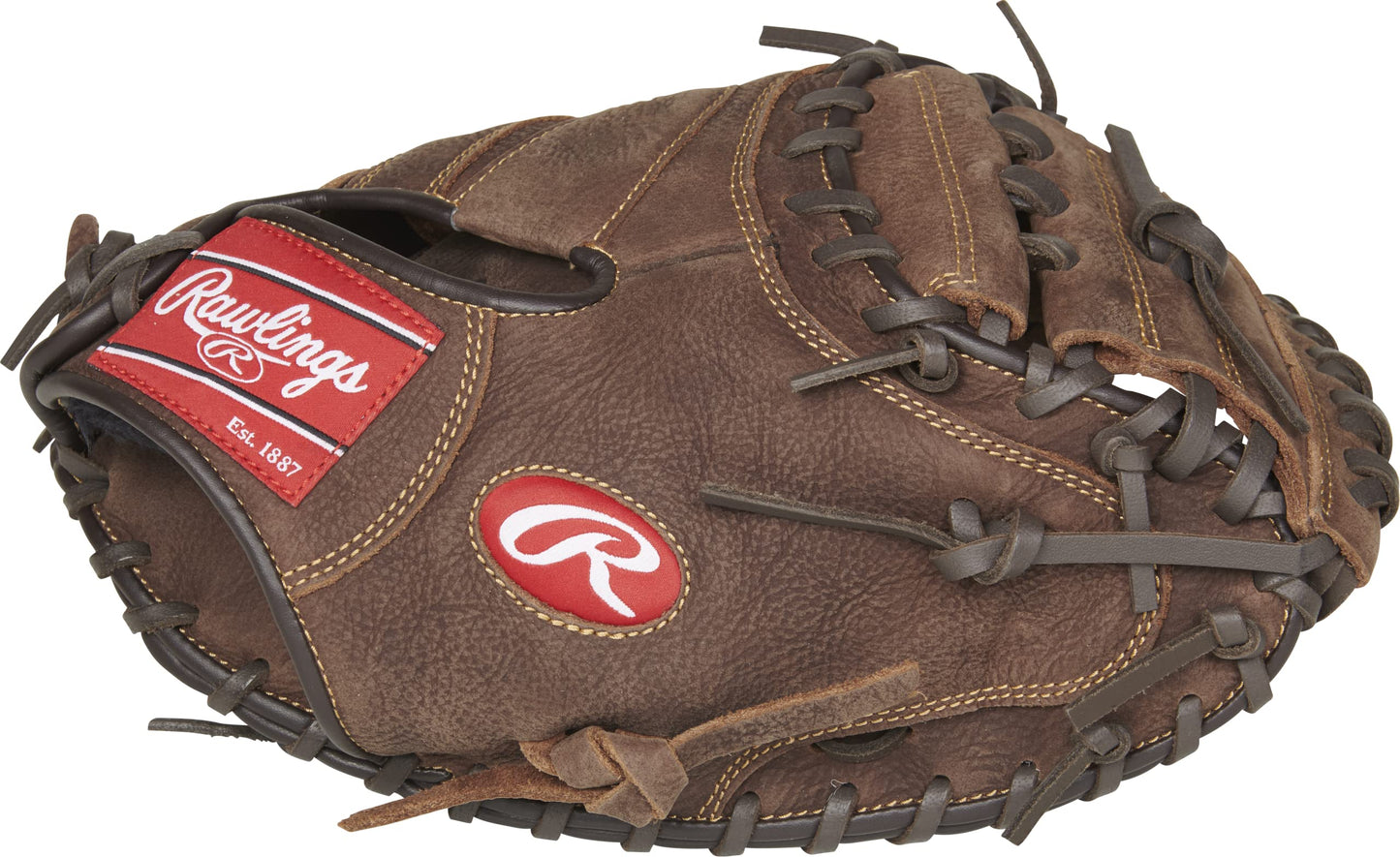 Rawlings | PLAYER PREFERRED Baseball Catcher's Mitt | Right Hand Throw | 33" - One-Piece Closed Web