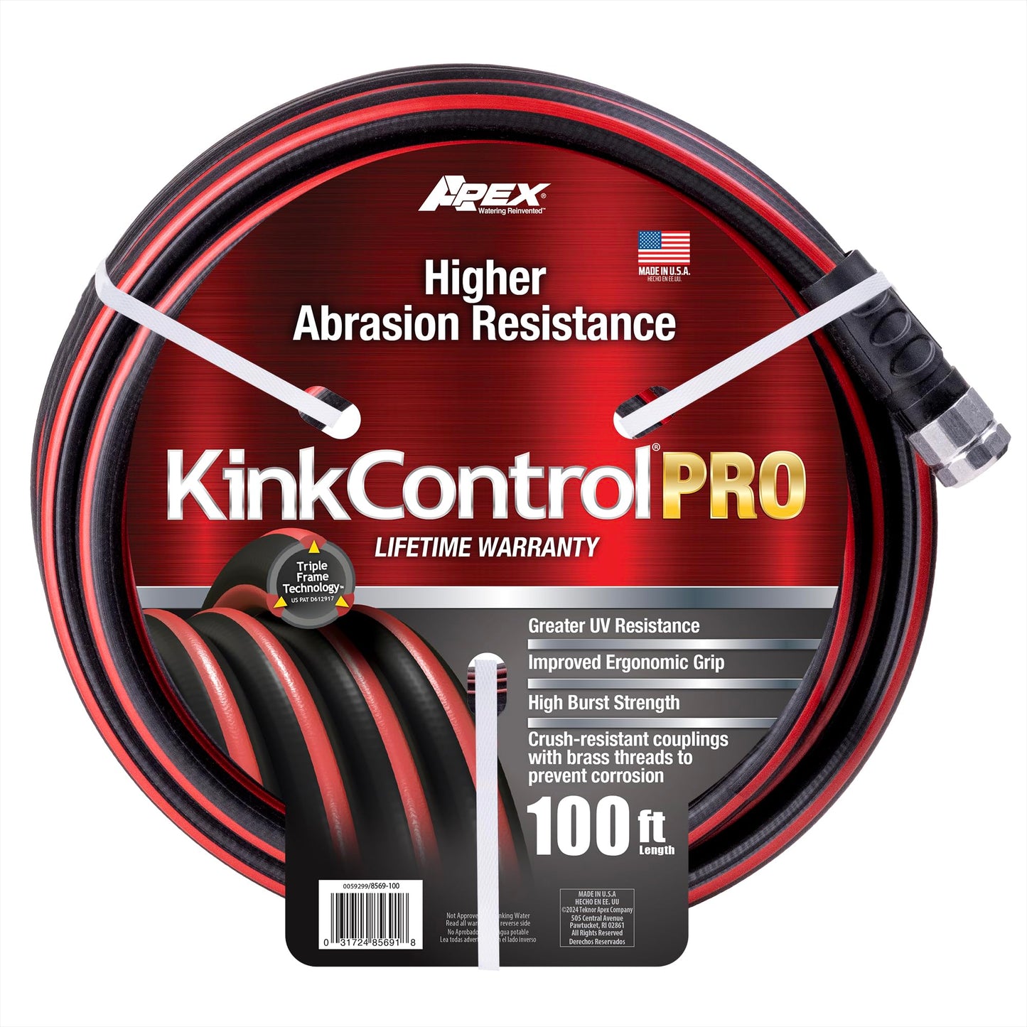 Kink Control Plus 8567-50 Garden Hose, 5/8 in. x 50 ft