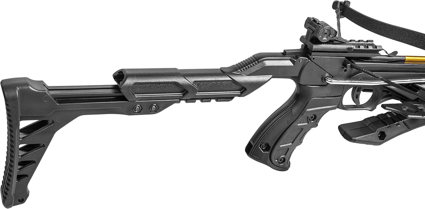 Bear X Desire XL Self-Cocking Pistol Crossbow with 3 Premium Bolts