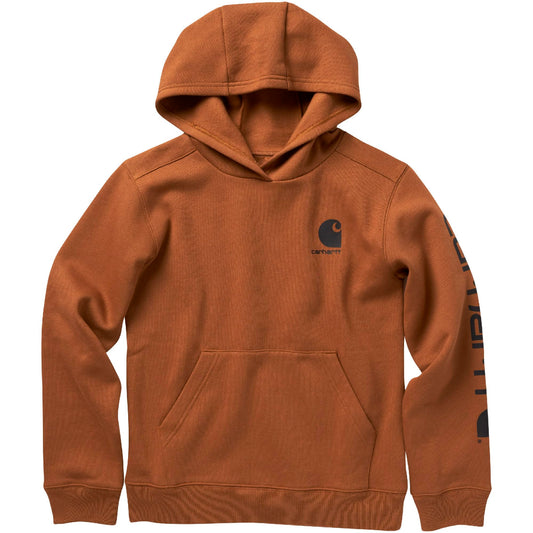 Carhartt Boys' Long Sleeve Hooded Sweatshirt
