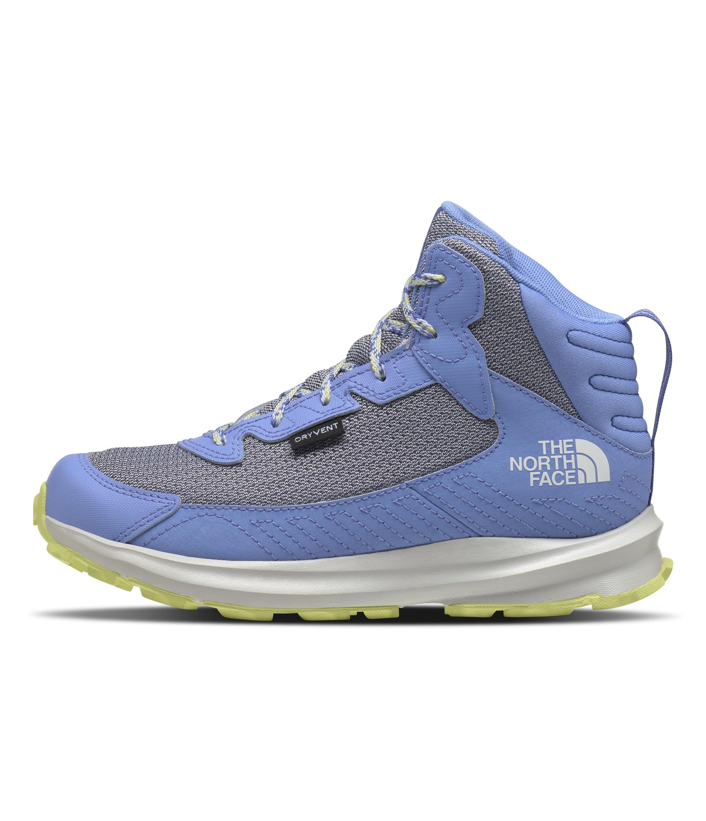 THE NORTH FACE Kids' Fastpack Hiker Mid Waterproof Shoe | Rockered Eva Midsole, Grippy Rubber Outsole