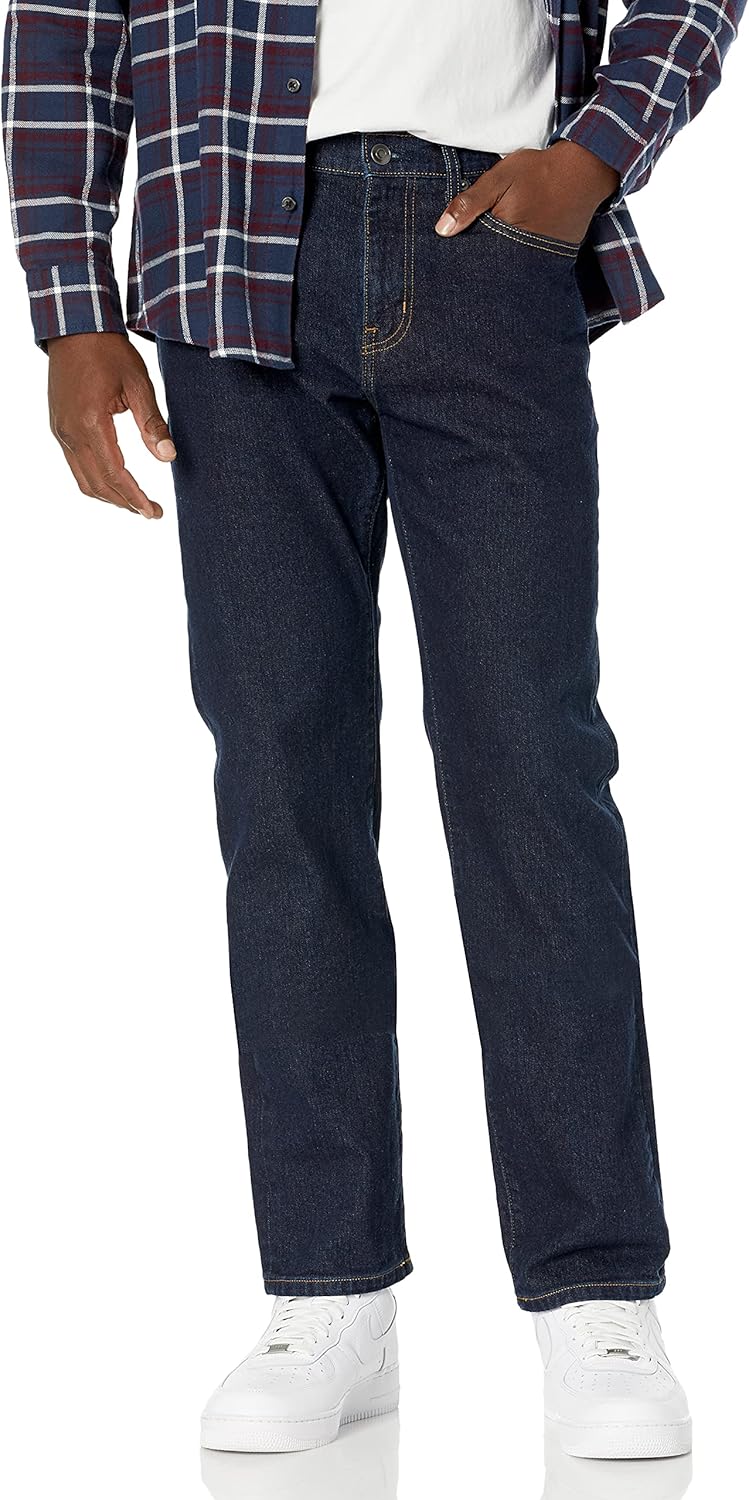 Amazon Essentials Mens Straight-Fit Stretch Jean
