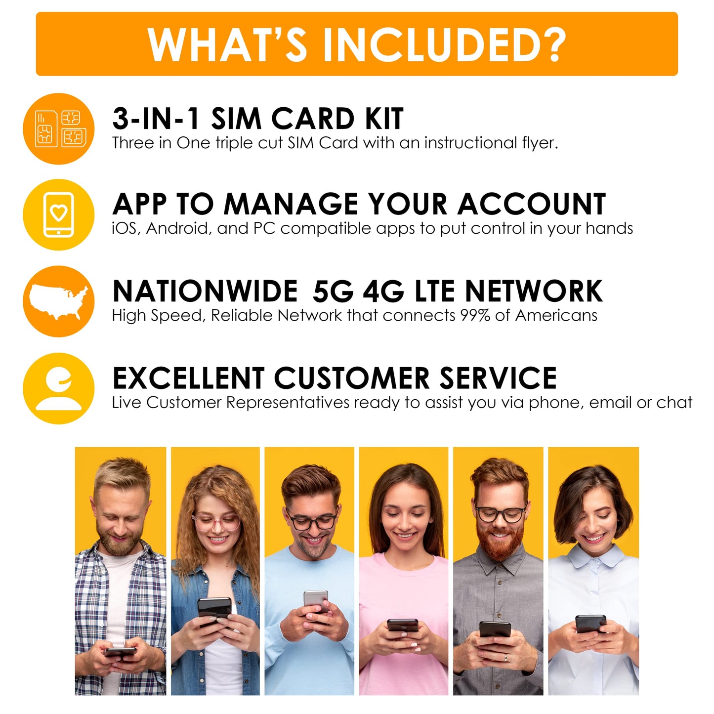 SpeedTalk Mobile $5 Prepaid Wireless Pay Go Plan for Smartphones & Cellphones | 5G 4G LTE | 100 Talk, 100 Text, 100 MB Data |Triple Cut (Mini,Micro,Nano) Sim Card | No Contract | 30-Day Service