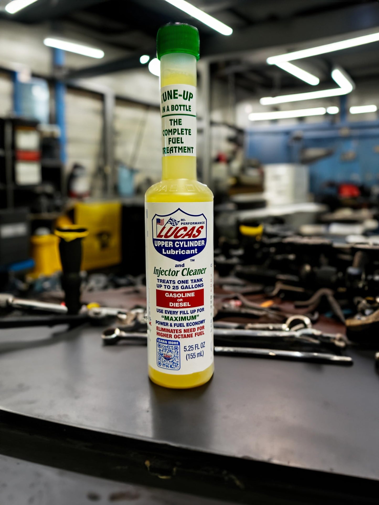 Lucas Oil LUC10020 Fuel Treatment - 5.25 Oz, multi-colored
