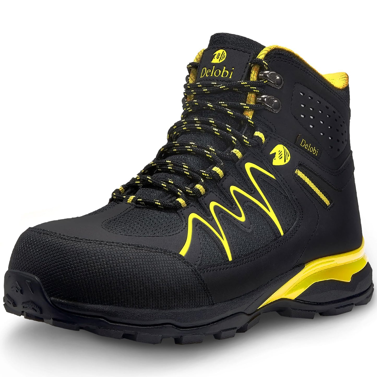 Steel Toe Work Boots for Women - Insulated Work Boots Steel Toe Sneakers Comfortable Construction Boot Lightweight Work & Safety Toe Shoes Gifts for Construction Workers for Work Construction