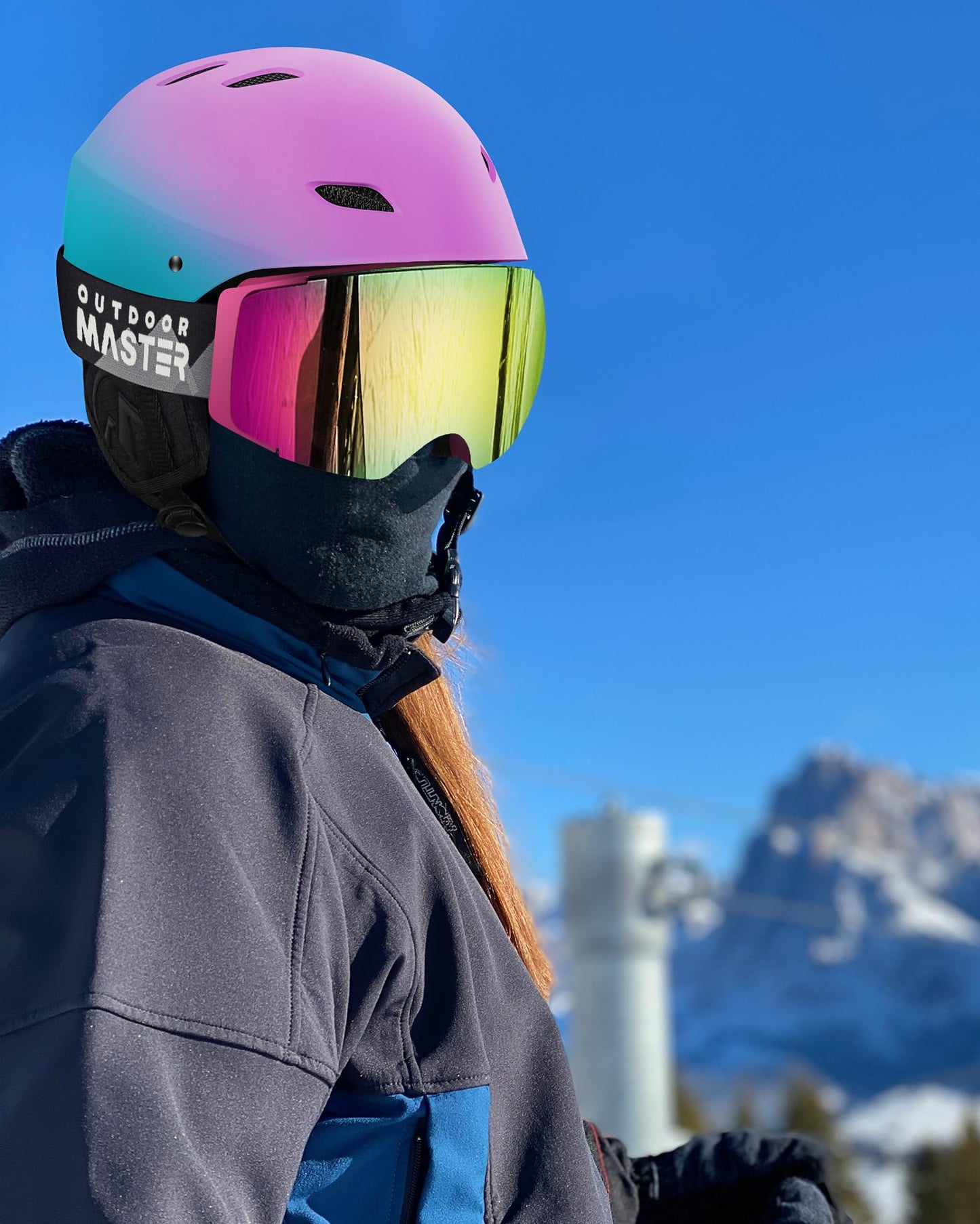 OutdoorMaster Kelvin Ski & Snowboard Helmet Set with Goggles for Men, Women & Youth