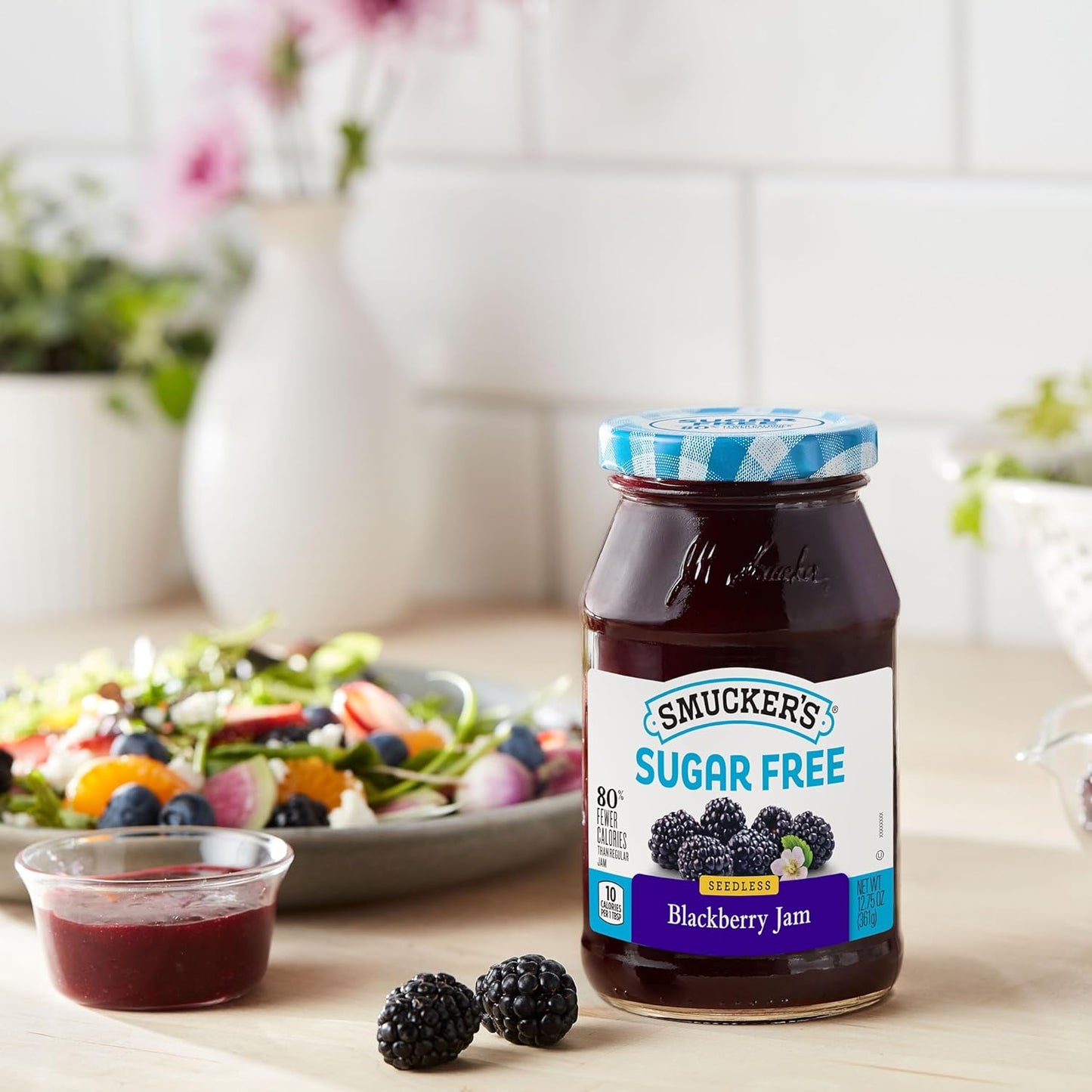Smucker's Sugar Free Seedless Blackberry Jam, 12.75 Ounces