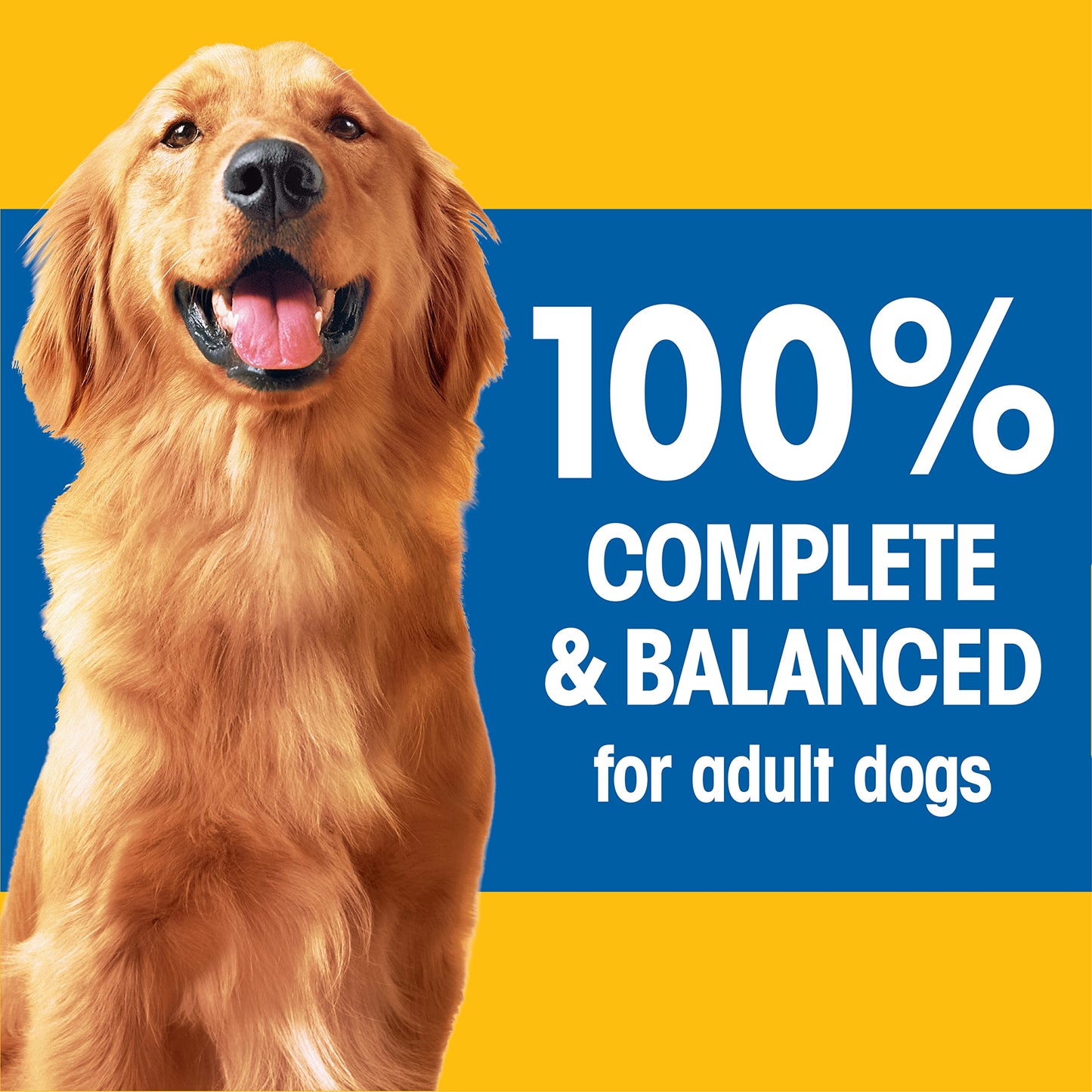 Pedigree Complete Nutrition Adult Dry Dog Food, Grilled Steak & Vegetable Flavor, 18 lb. Bag