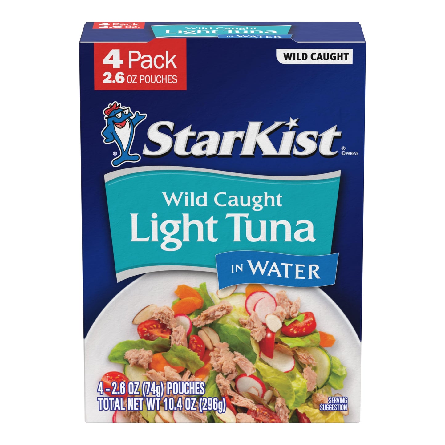 StarKist Chunk Light Tuna in Water, 2.6 Oz, Pack of 24