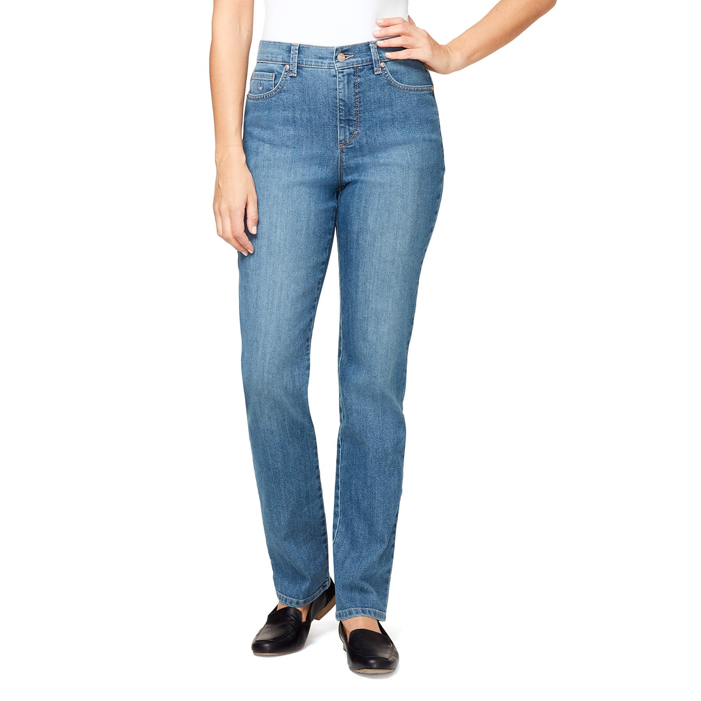 Gloria Vanderbilt Women's Amanda Classic High Rise Tapered Jean
