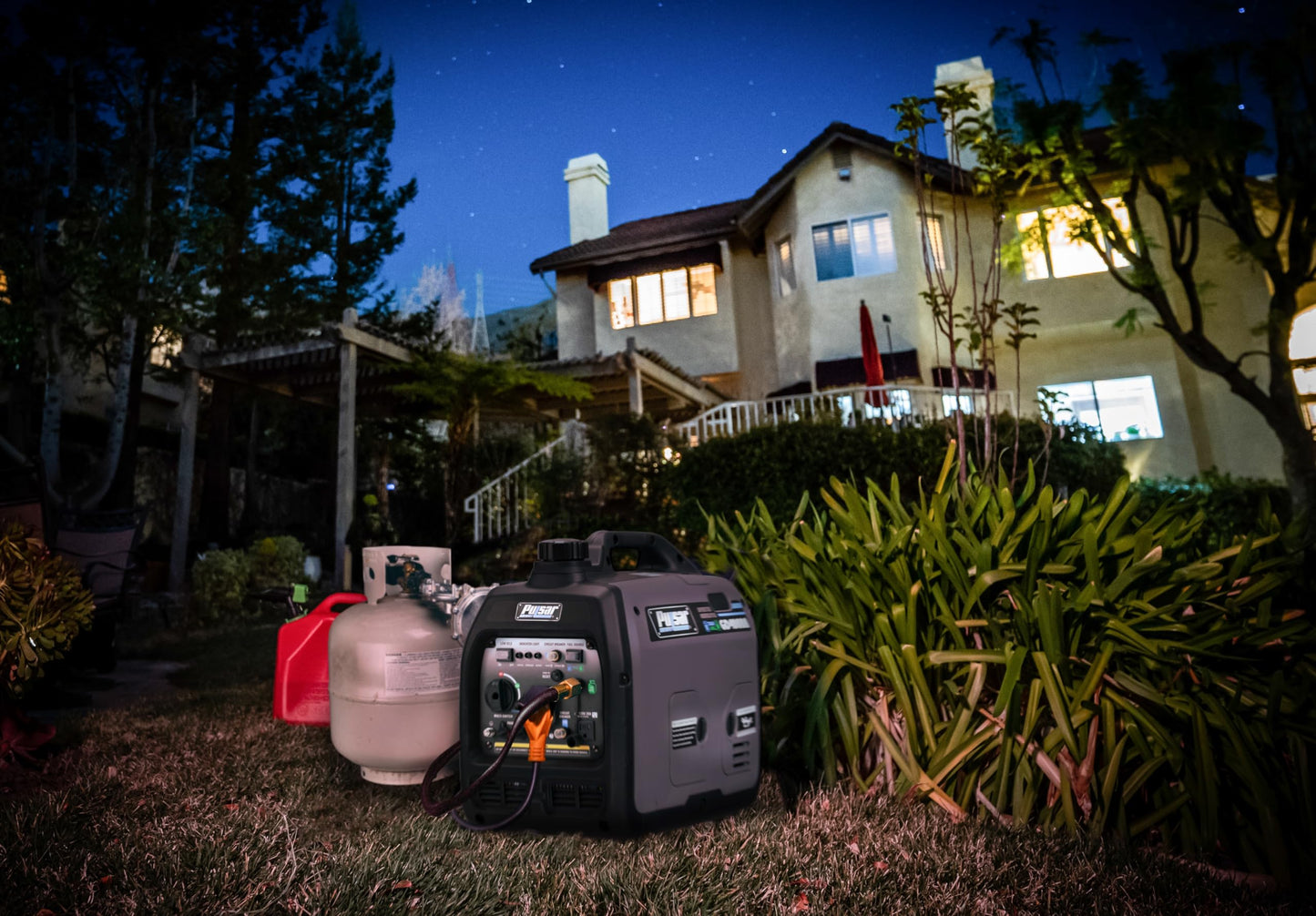Pulsar Products GD400BN, 4000W Portable super-quiet Dual Fuel & Parallel Capability, RV-Ready, CARB Compliant