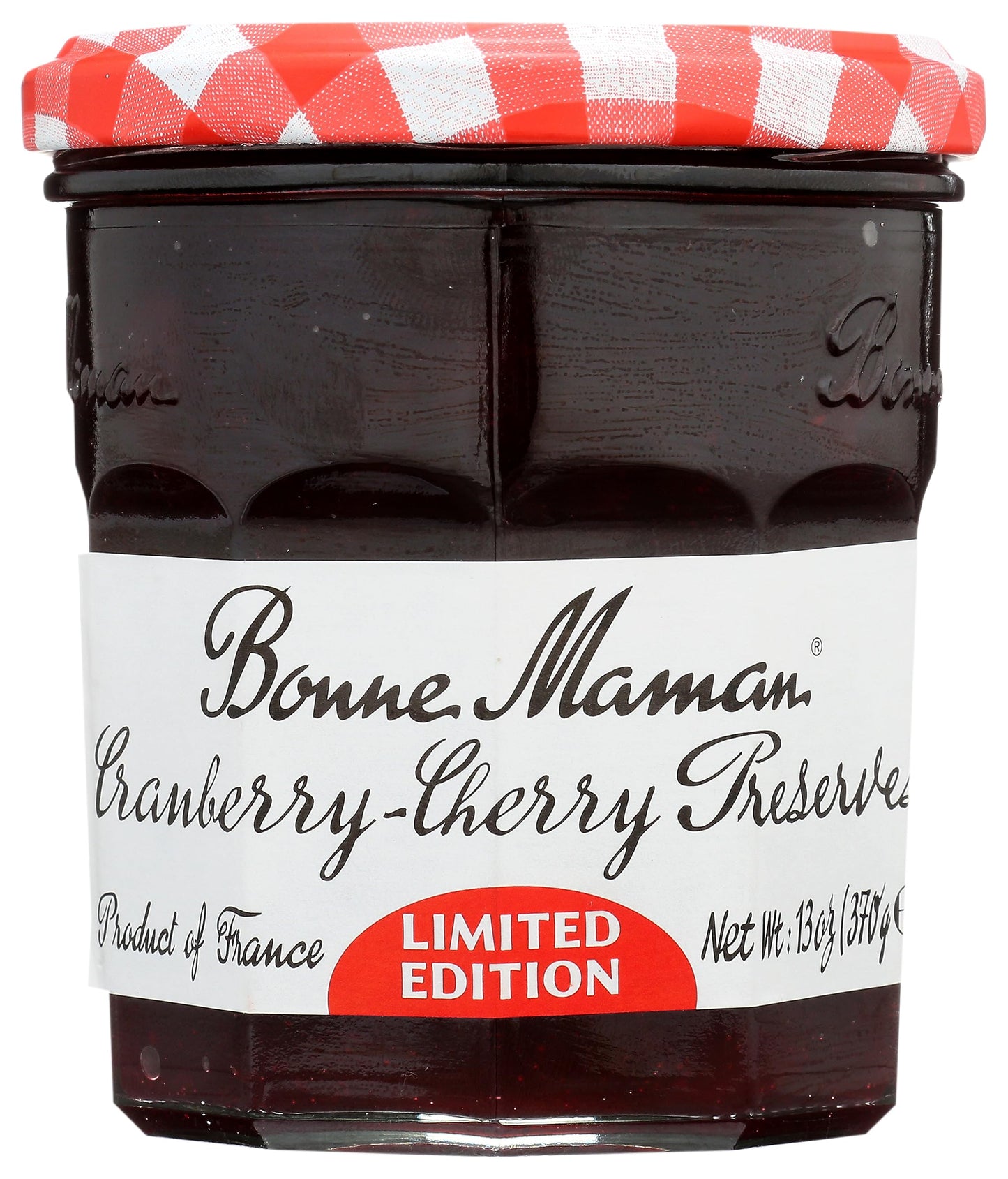 Bonne Maman Preserves, Variety Pack (Strawberry, Raspberry, Wild Blueberry, Cherry), 13 Ounce Jars (Pack of 4)