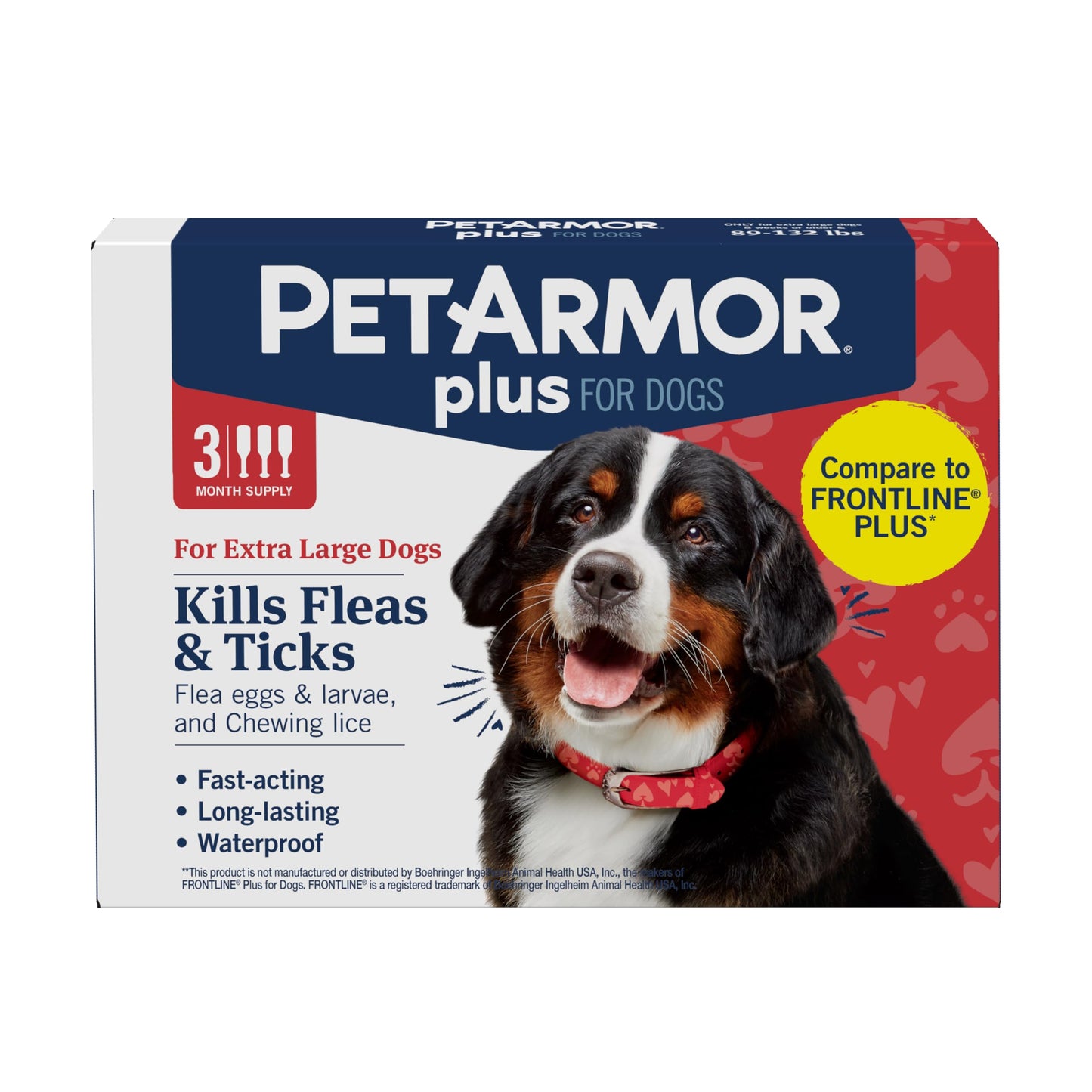 PetArmor Plus Flea and Tick Prevention for Cats, Cat Flea and Tick Treatment, 6 Dose, Waterproof Topical, Fast Acting, Cats Over 1.5 lbs
