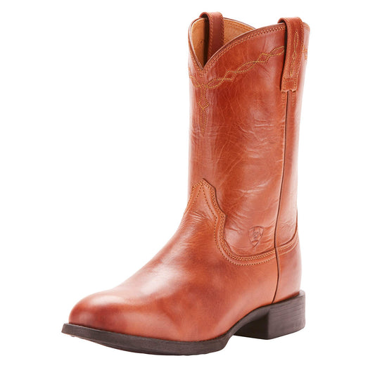 Ariat Heritage Roper Western Boots- Men’s Traditional Leather Country Boot