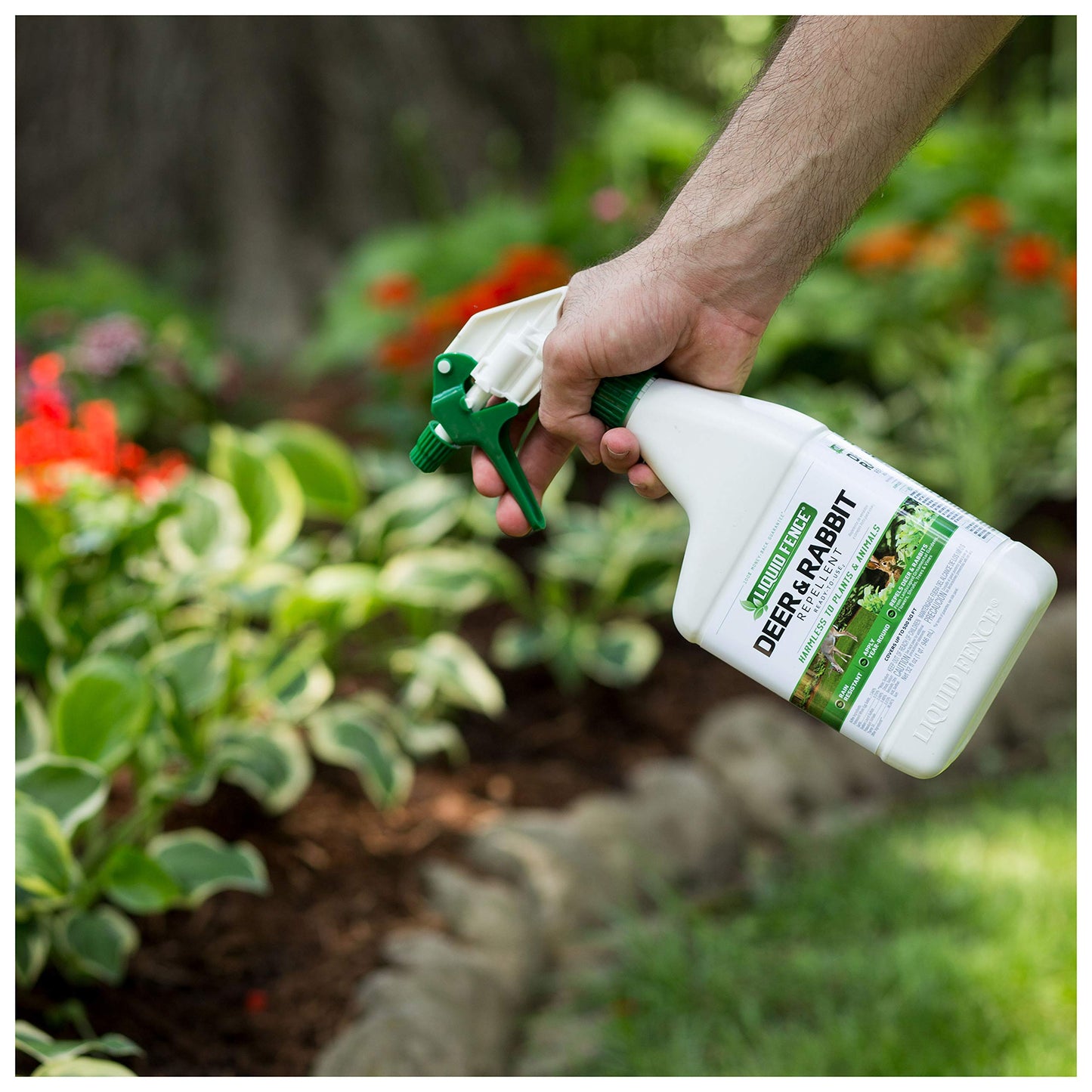 Liquid Fence Animal Repellent, 128 Oz, Multicolor