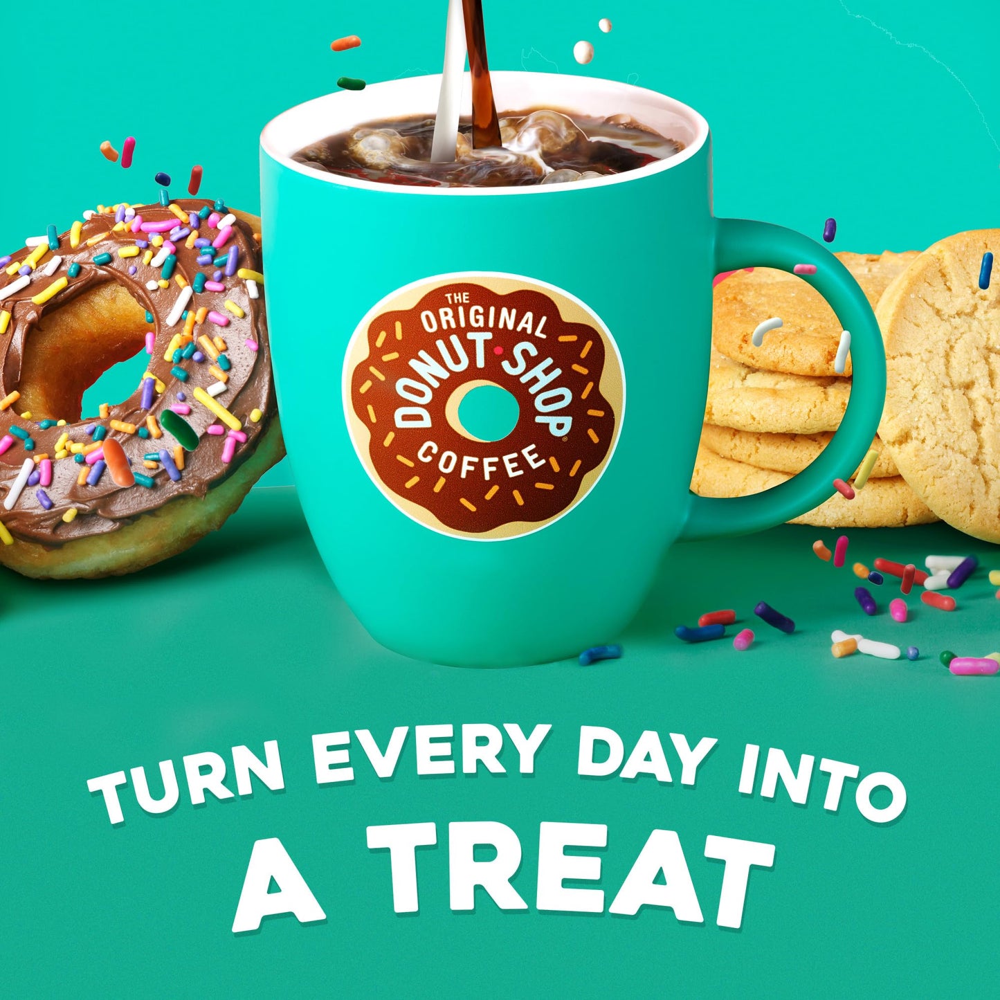 The Original Donut Shop Regular Keurig Single-Serve K-Cup Pods, Medium Roast Coffee, 96 Count