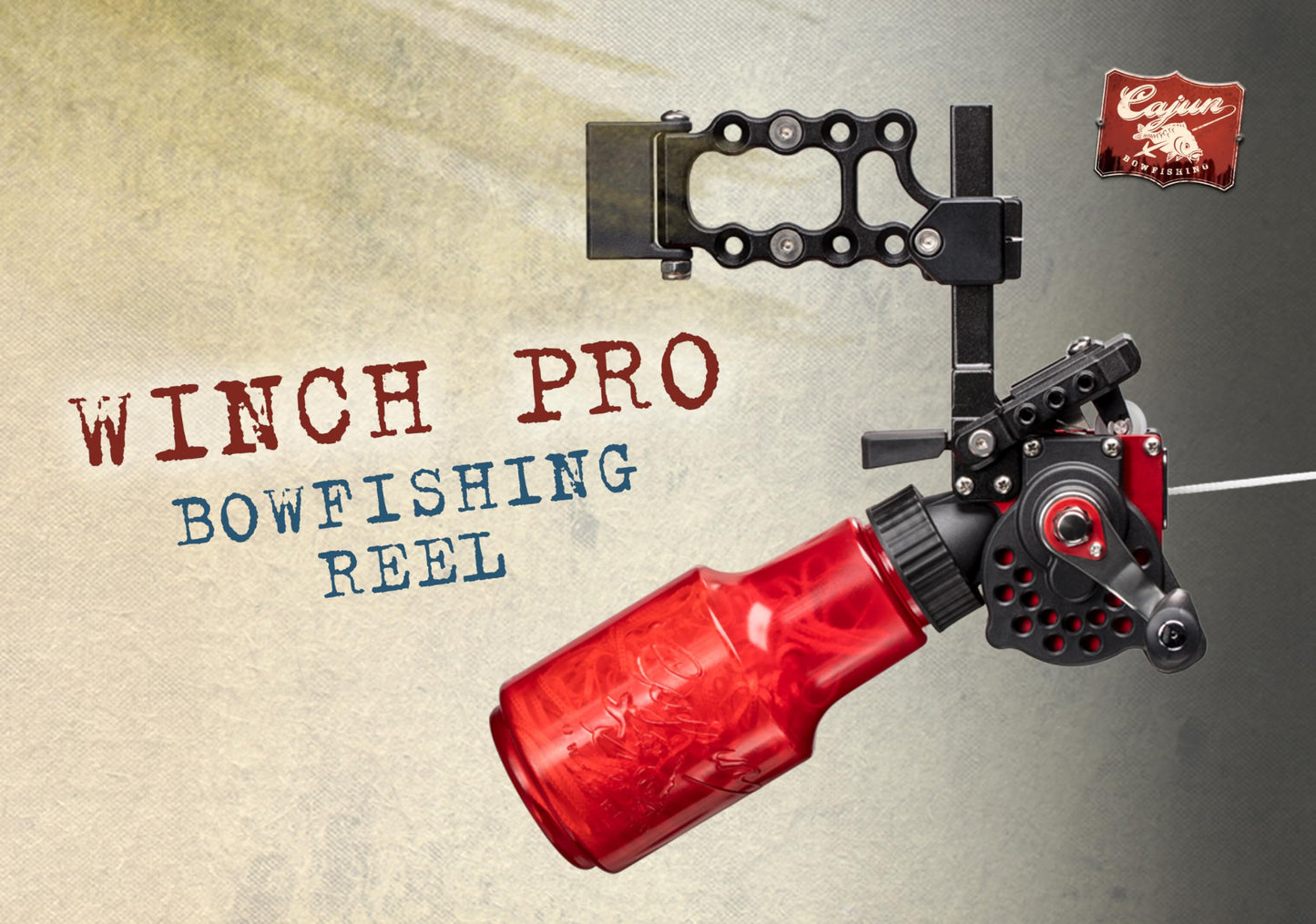 Cajun Bowfishing Winch Pro Bowfishing Reel