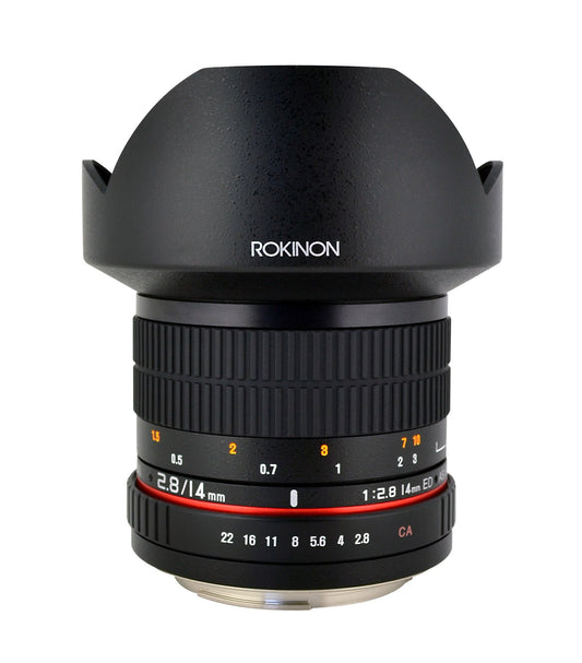 Rokinon 14mm F2.8 IF ED Super Wide Angle Lens for Canon EF