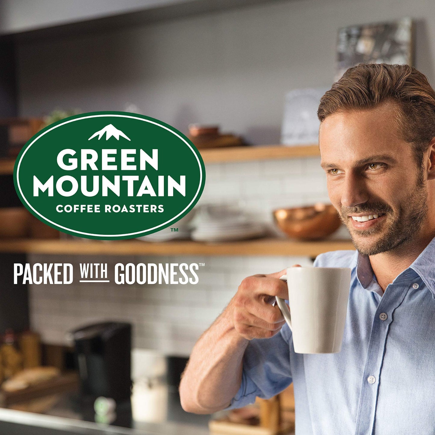 Green Mountain Coffee Roasters Breakfast Blend Single-Serve Keurig K-Cup Pods, Light Roast Coffee, 96 Count