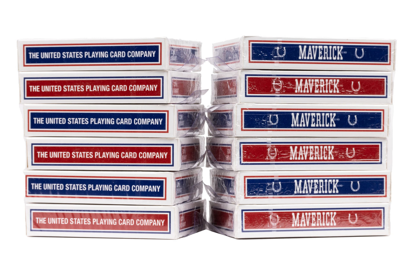Maverick Jumbo 12 Pack Playing Cards , Blue