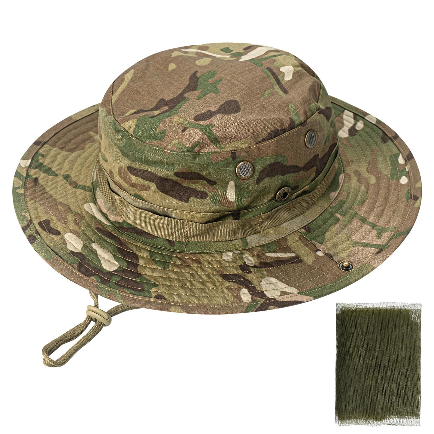 Sun Hats for Men Women Boonie Hat UPF 50+ Bucket Hat Wide Brim UV Protection Fishing Hiking Safari Outdoor Hats