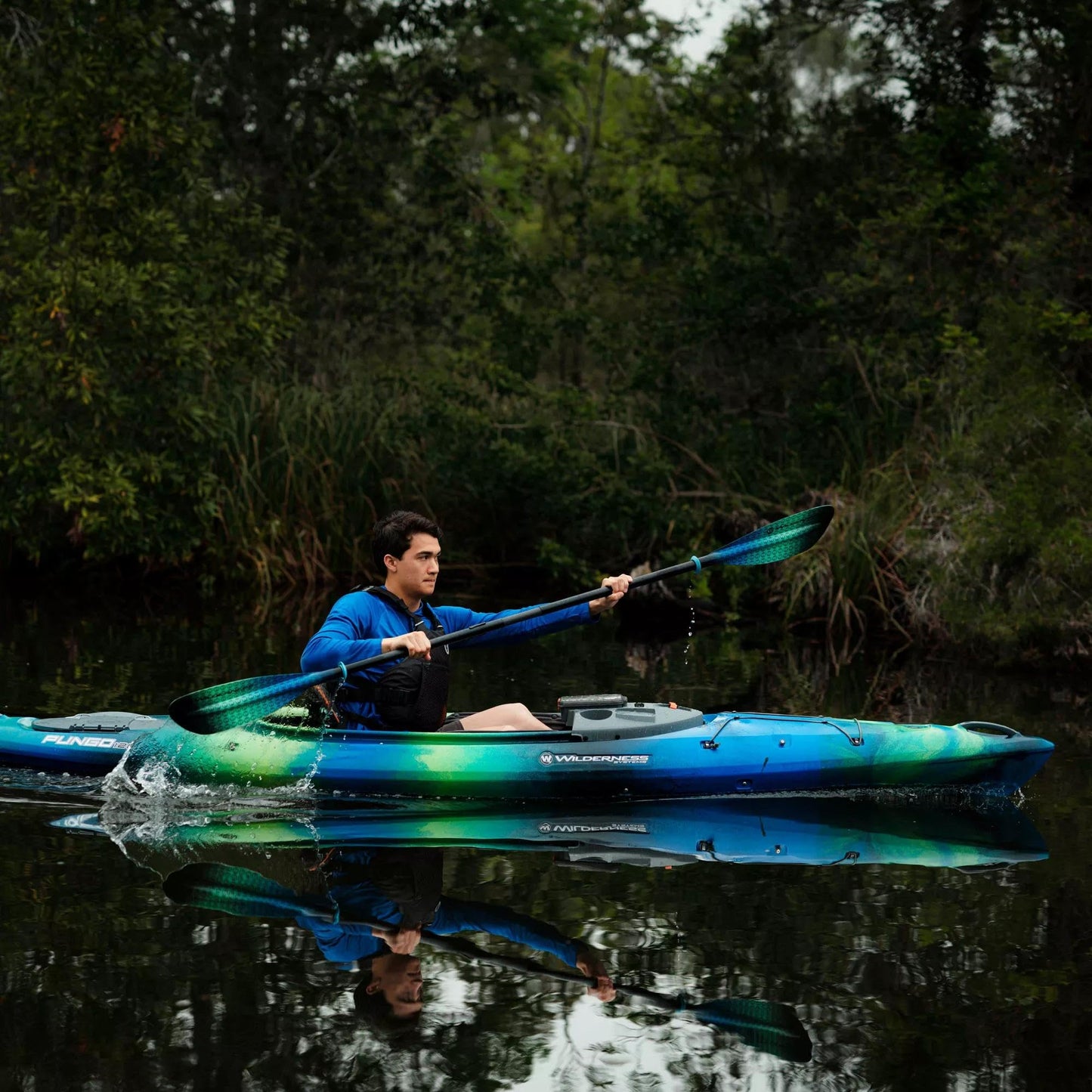 Wilderness Systems Pungo 125 | Sit Inside Recreational Kayak | Features Phase 3 Air Pro Comfort Seating | 12' 6" | Galaxy